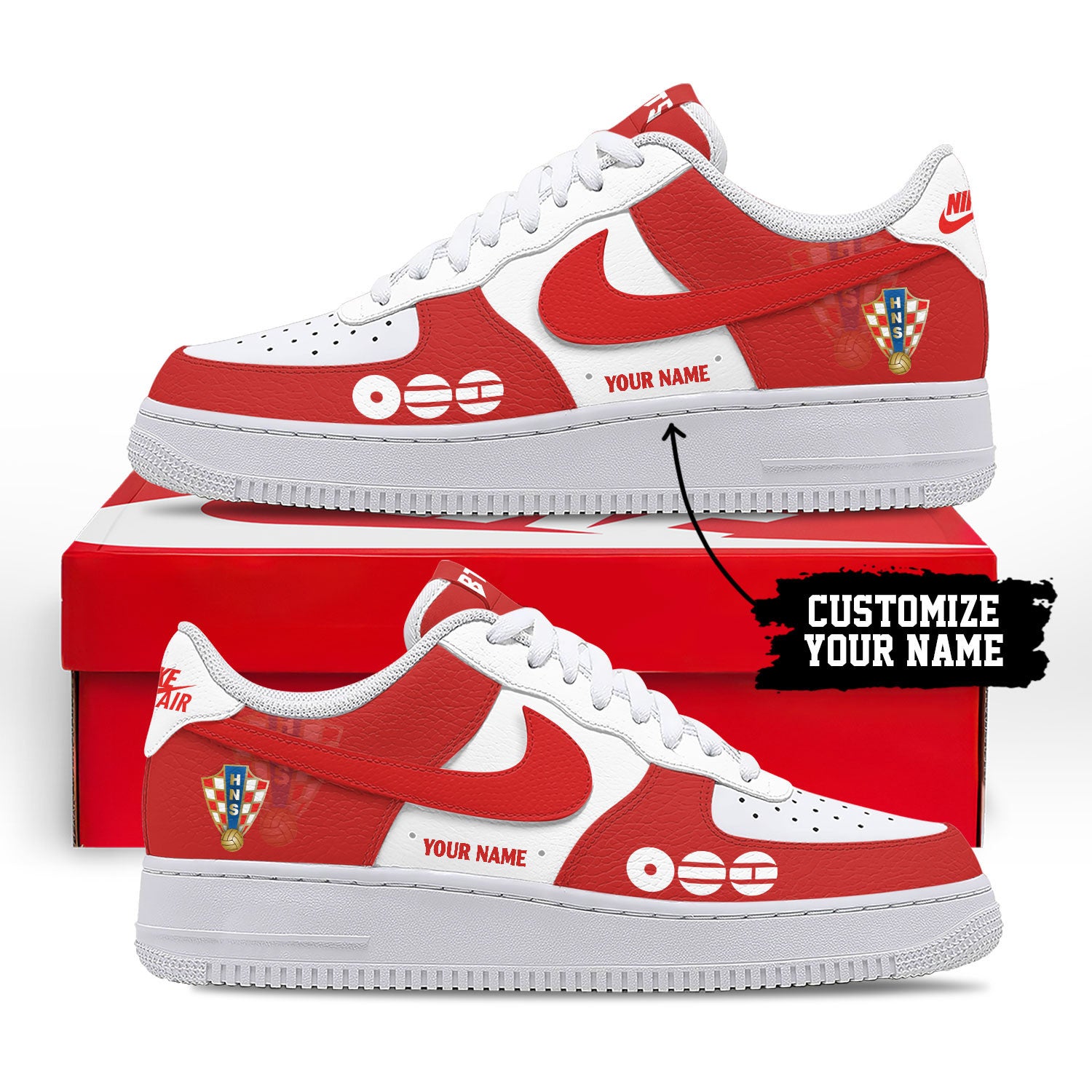 Croatia Air Low-Top Sneakers 2026