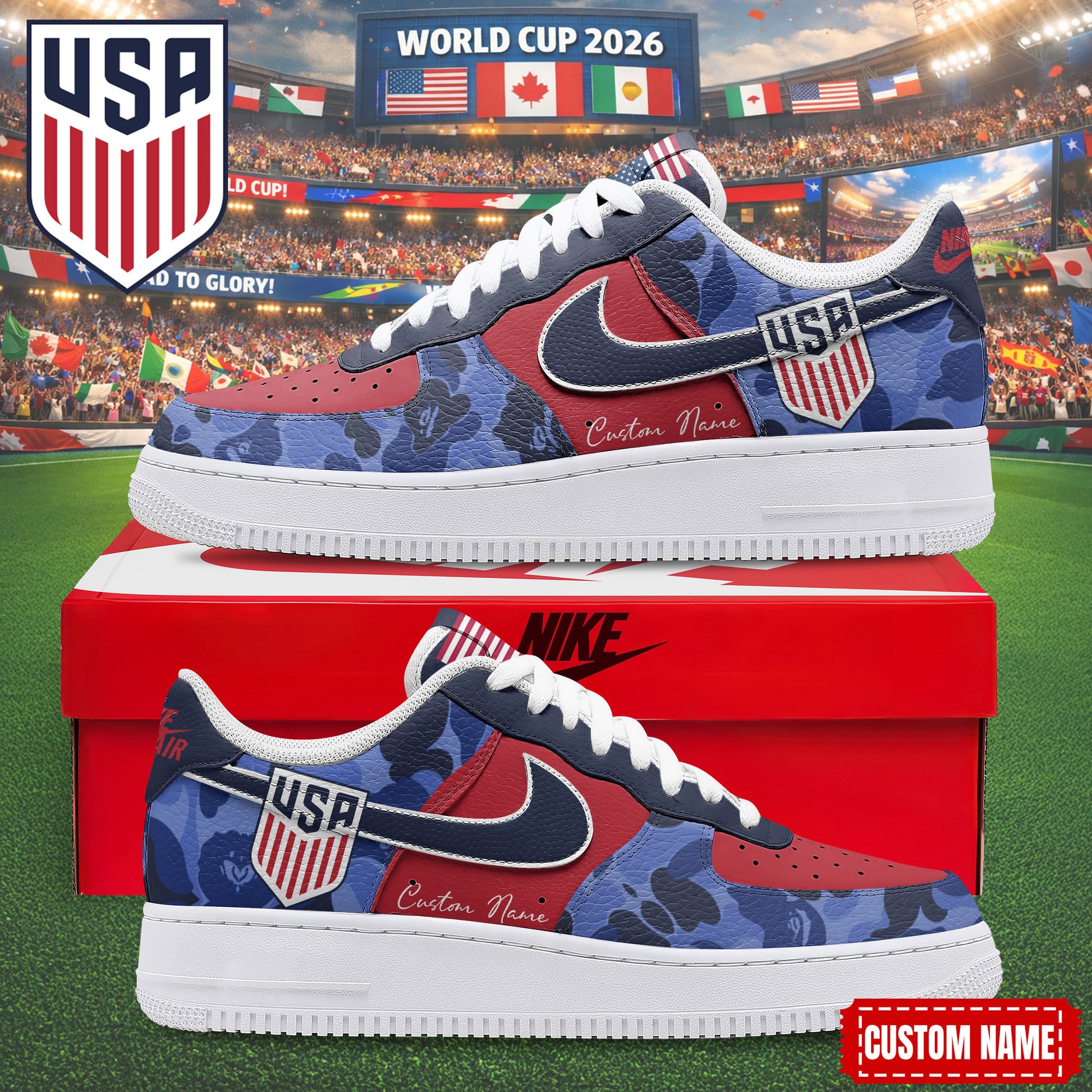 United States Air Low-Top Sneakers 2026