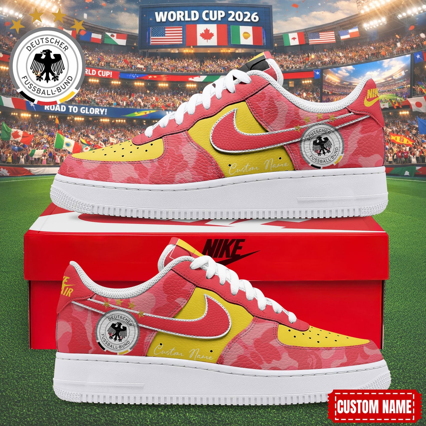 Germany Air Low-Top Sneakers 2026