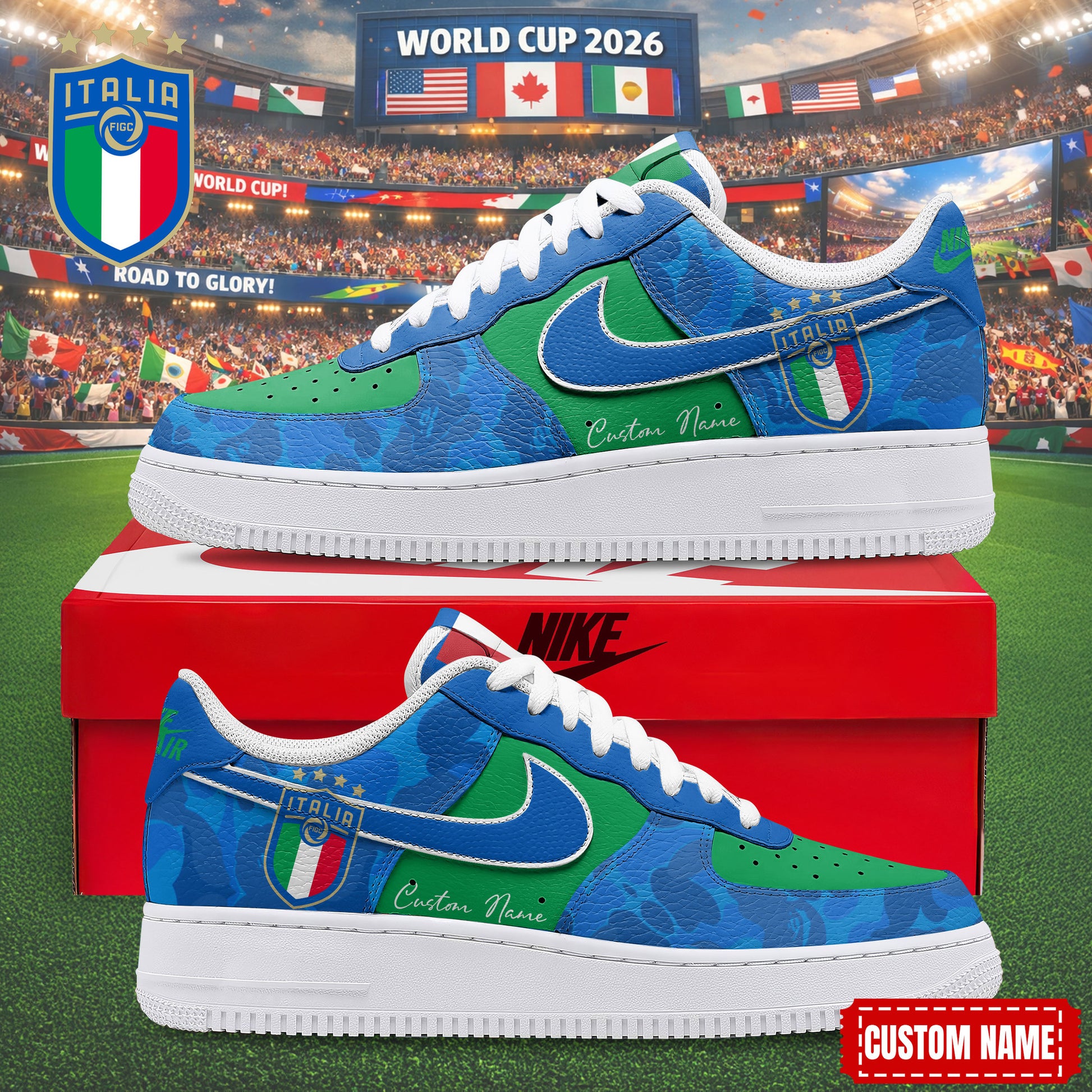 Italy Air Low-Top Sneakers 2026
