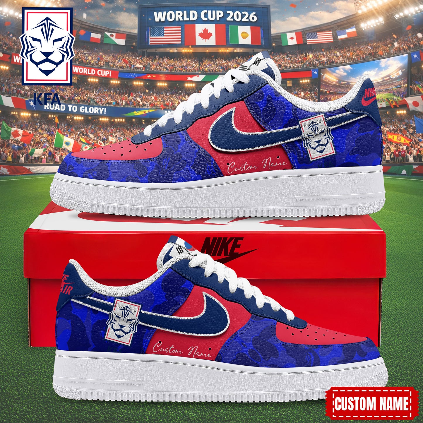 South Korea Air Low-Top Sneakers 2026
