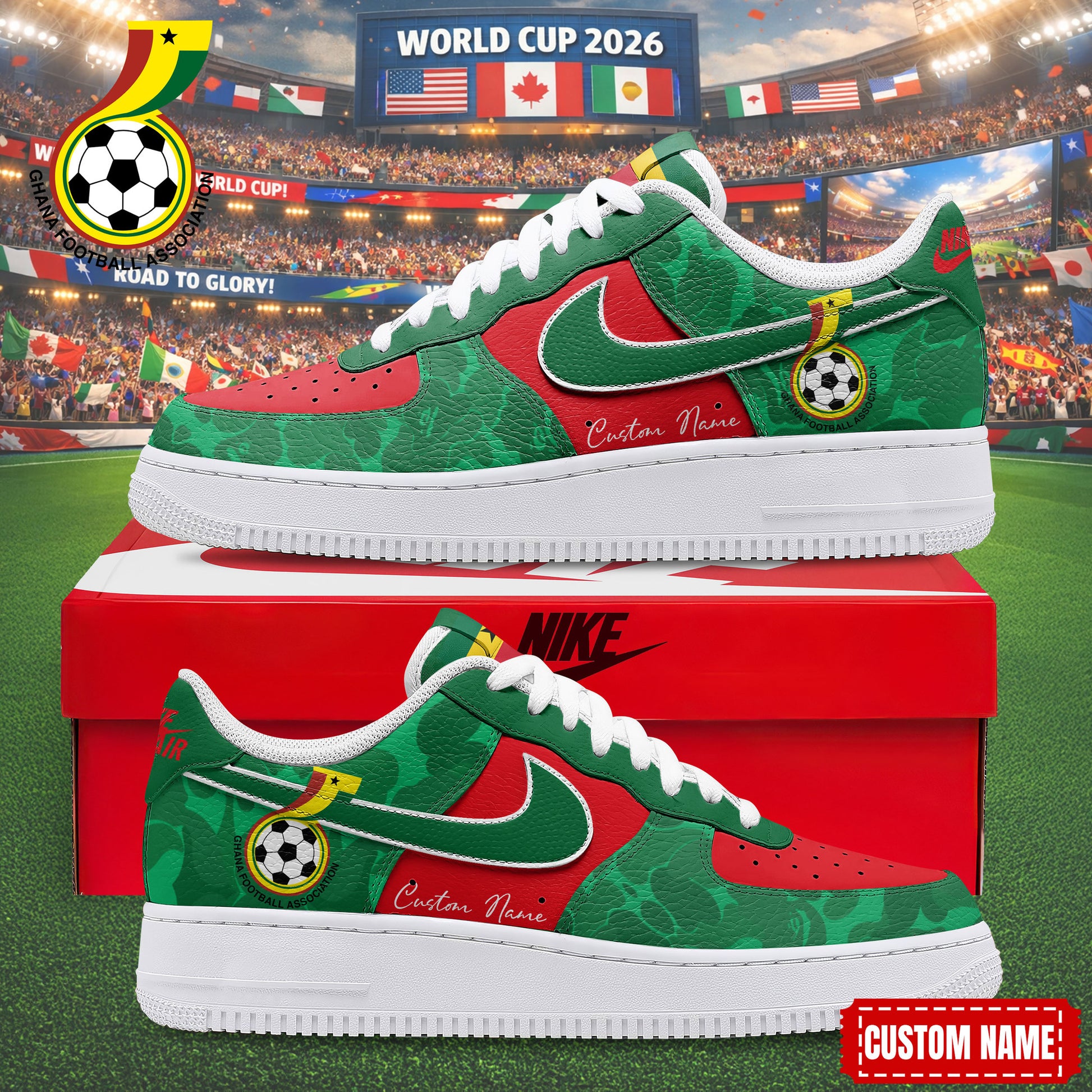Ghana Air Low-Top Sneakers 2026