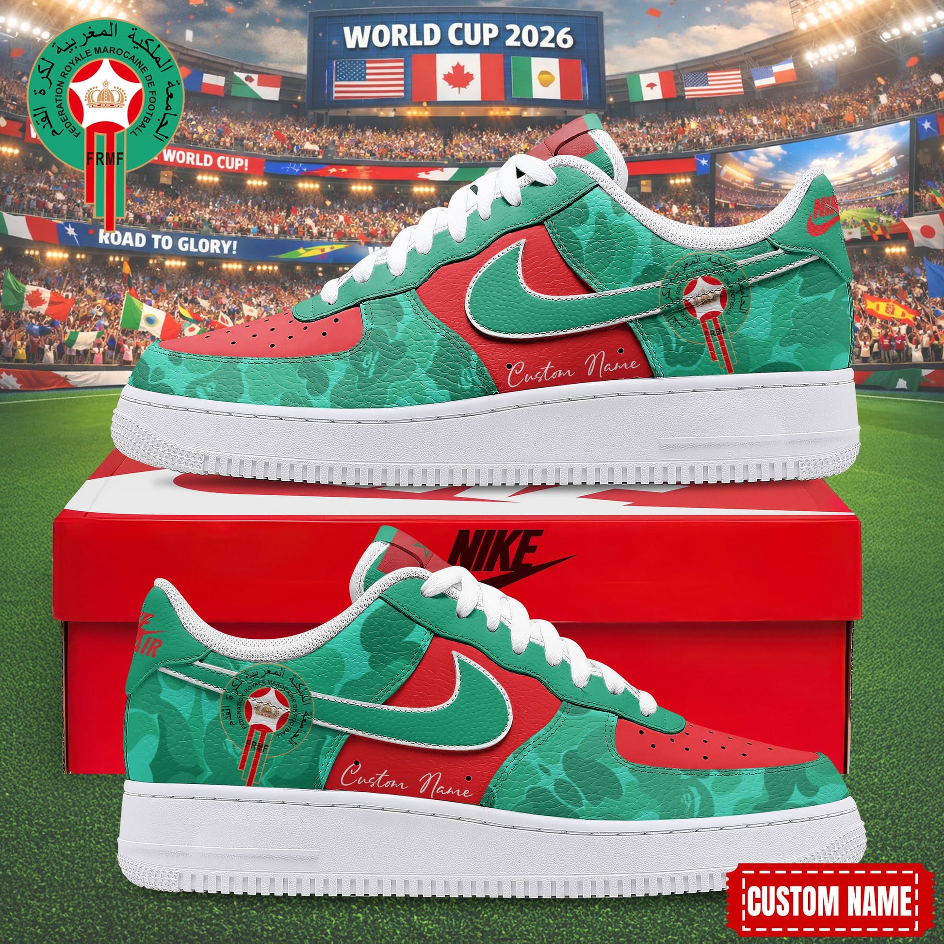 Morocco Air Low-Top Sneakers 2026