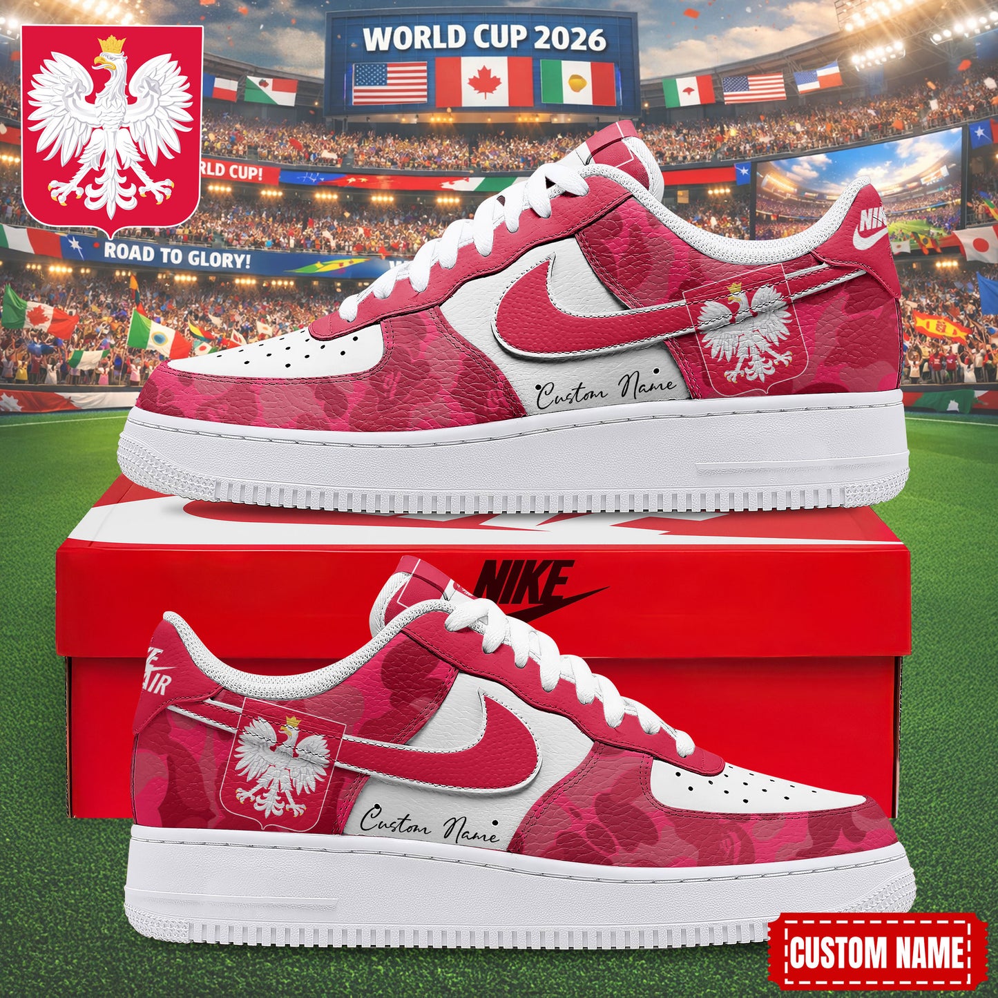 Poland Air Low-Top Sneakers 2026