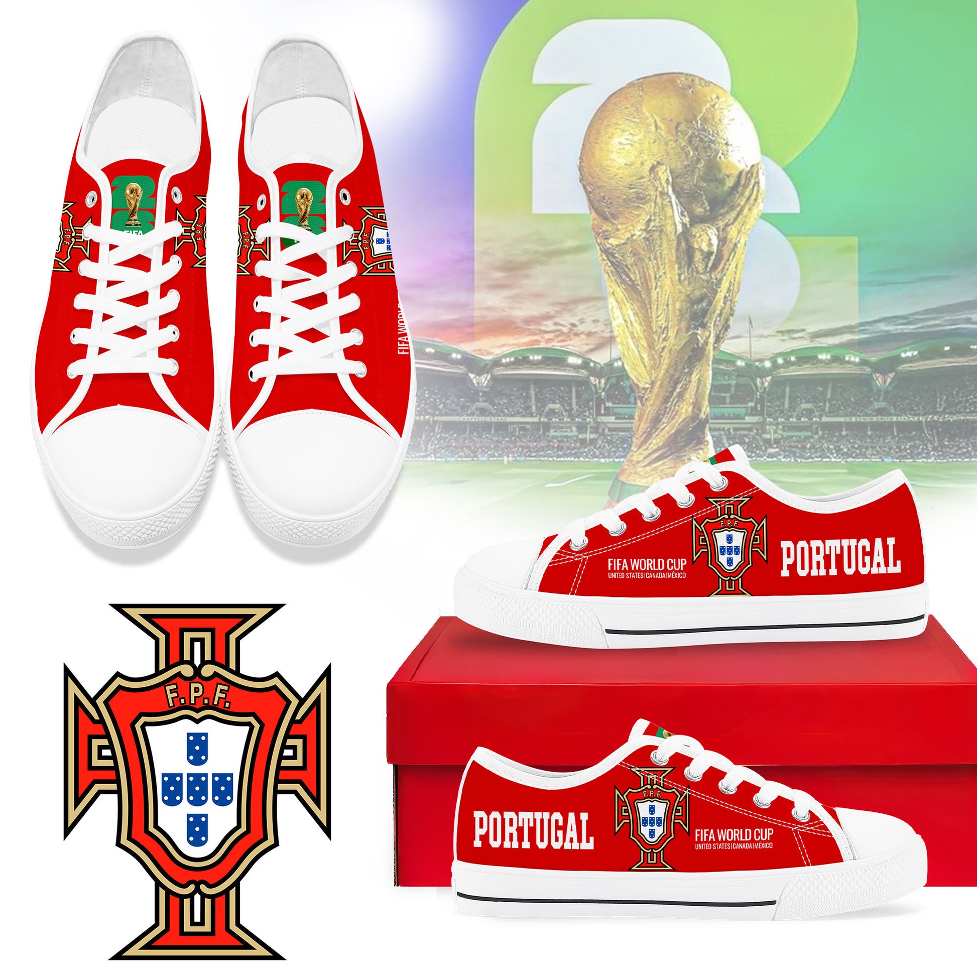 Portugal Air Low-Top Sneakers 2026