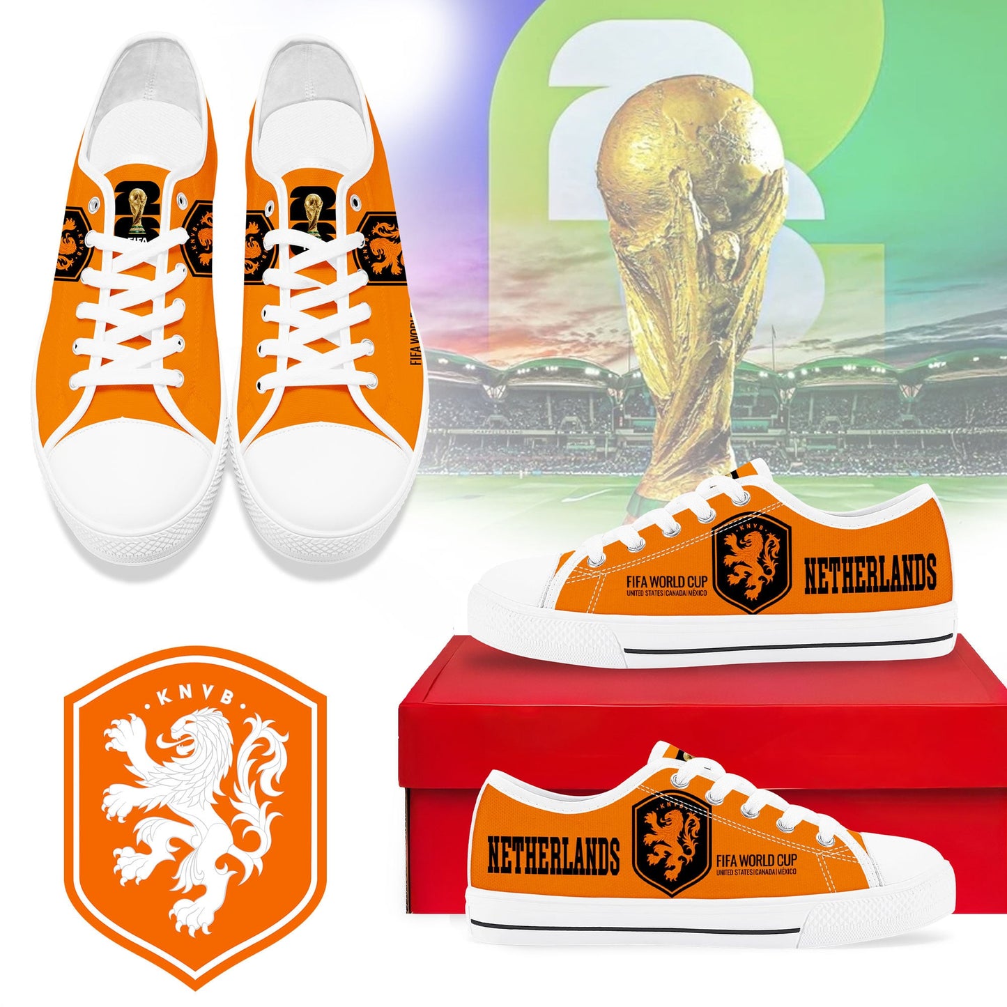 Netherlands Air Low-Top Sneakers 2026