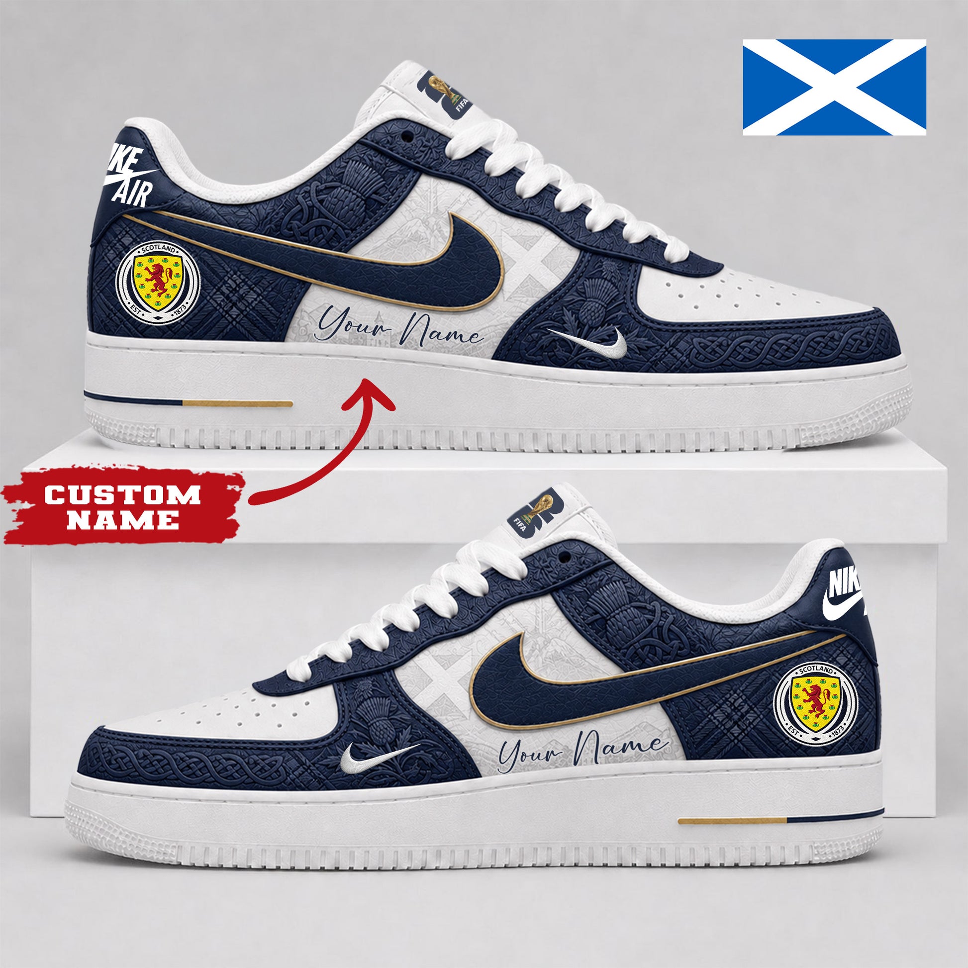 Scotland Air Low-Top Sneakers 2026
