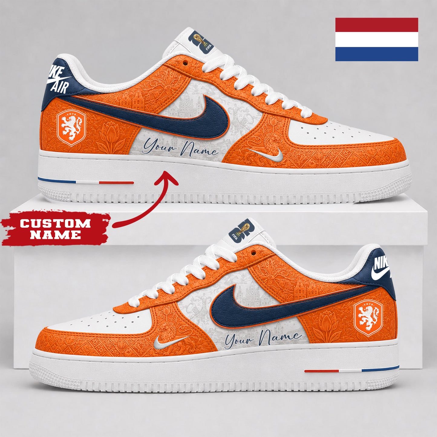 Netherlands Air Low-Top Sneakers 2026