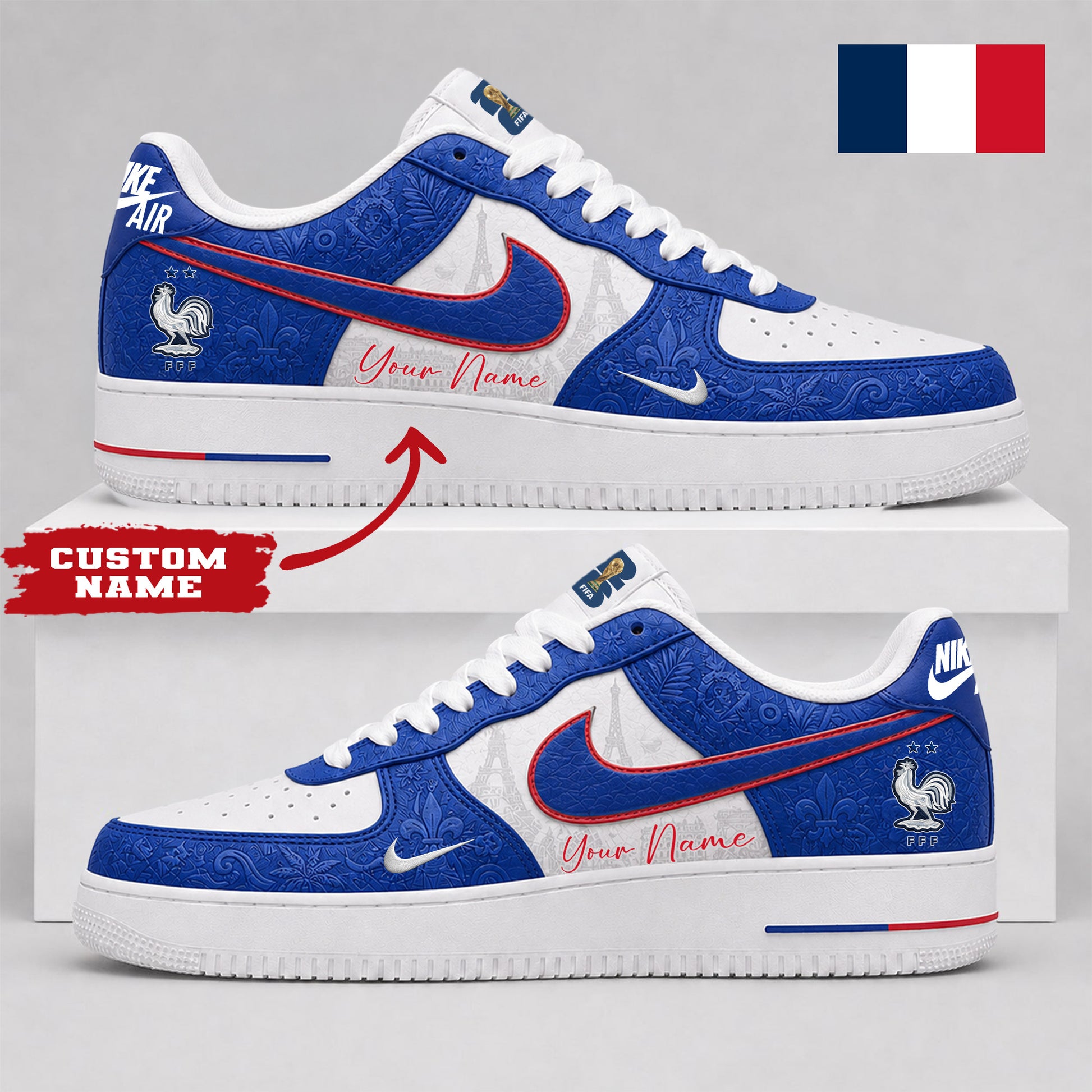 France Air Low-Top Sneakers 2026