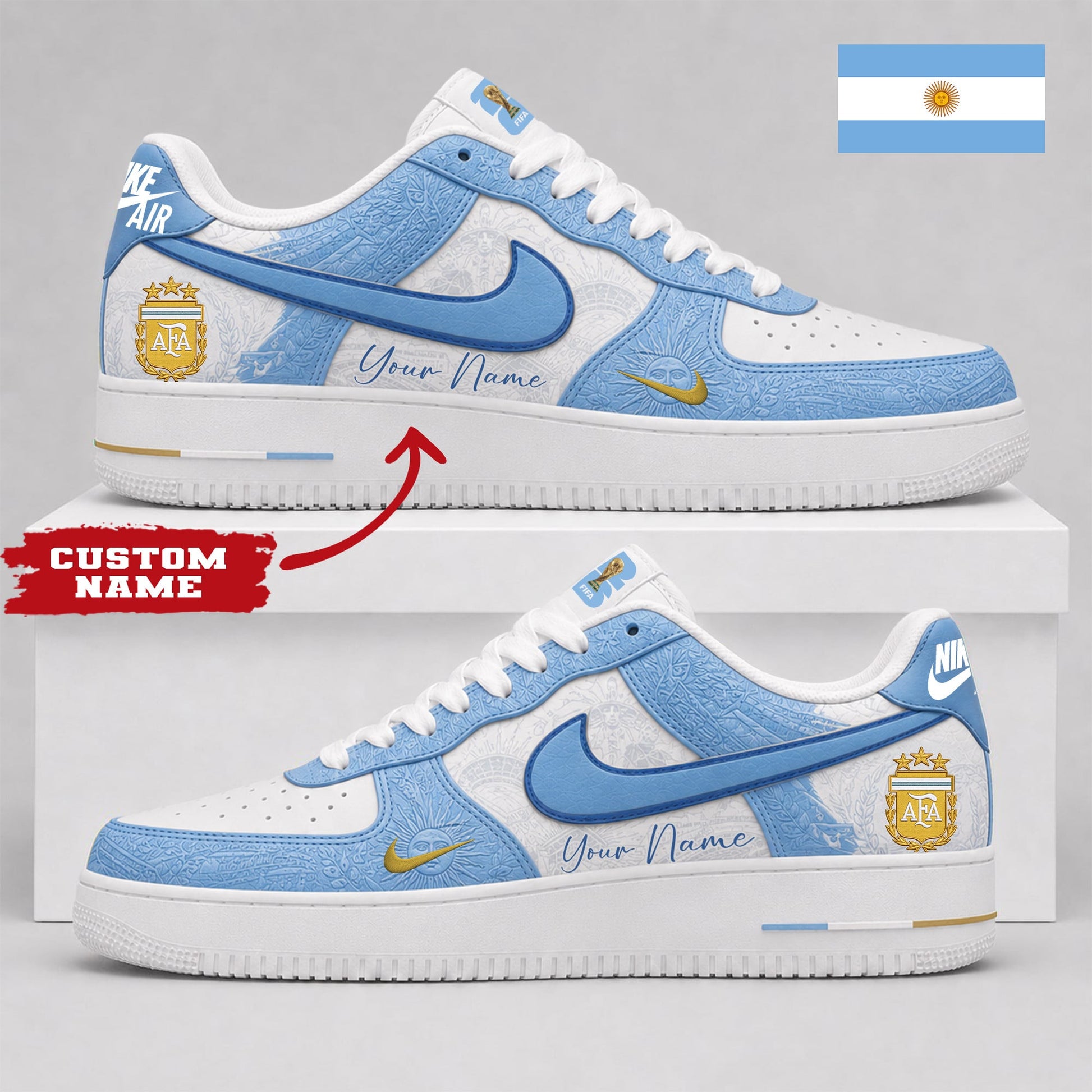 Argentina Air Low-Top Sneakers 2026