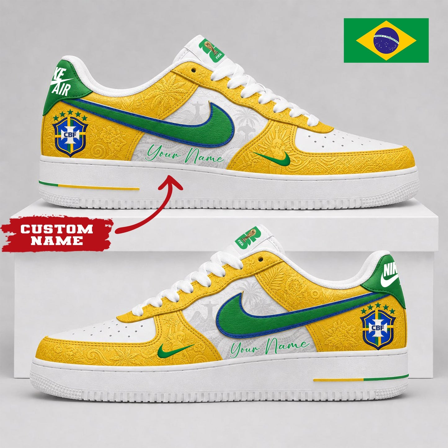 Brazil Air Low-Top Sneakers 2026