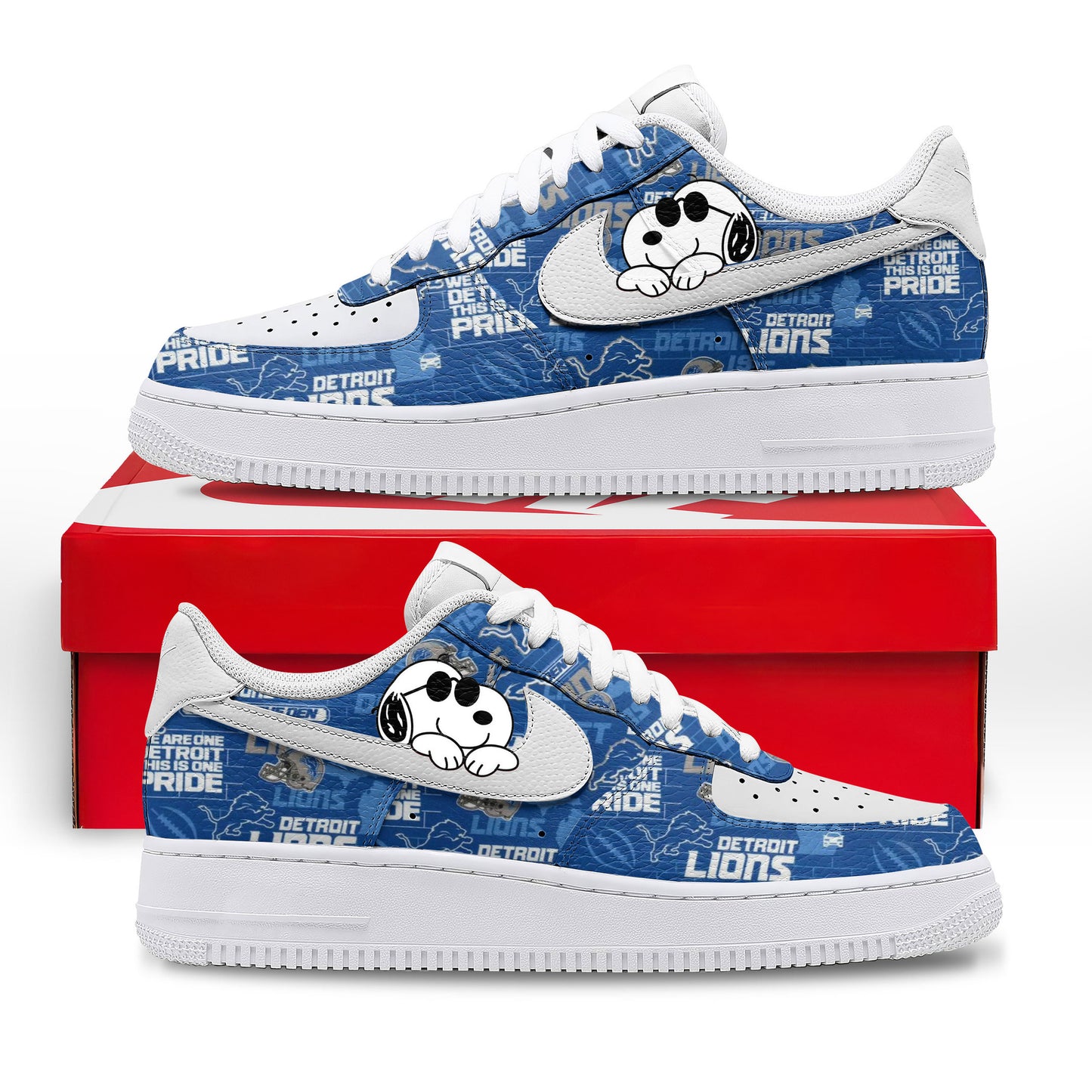 Footwearstorm Detroit Lions Low-Top Sneakers Shoes For Men And Women 2808298