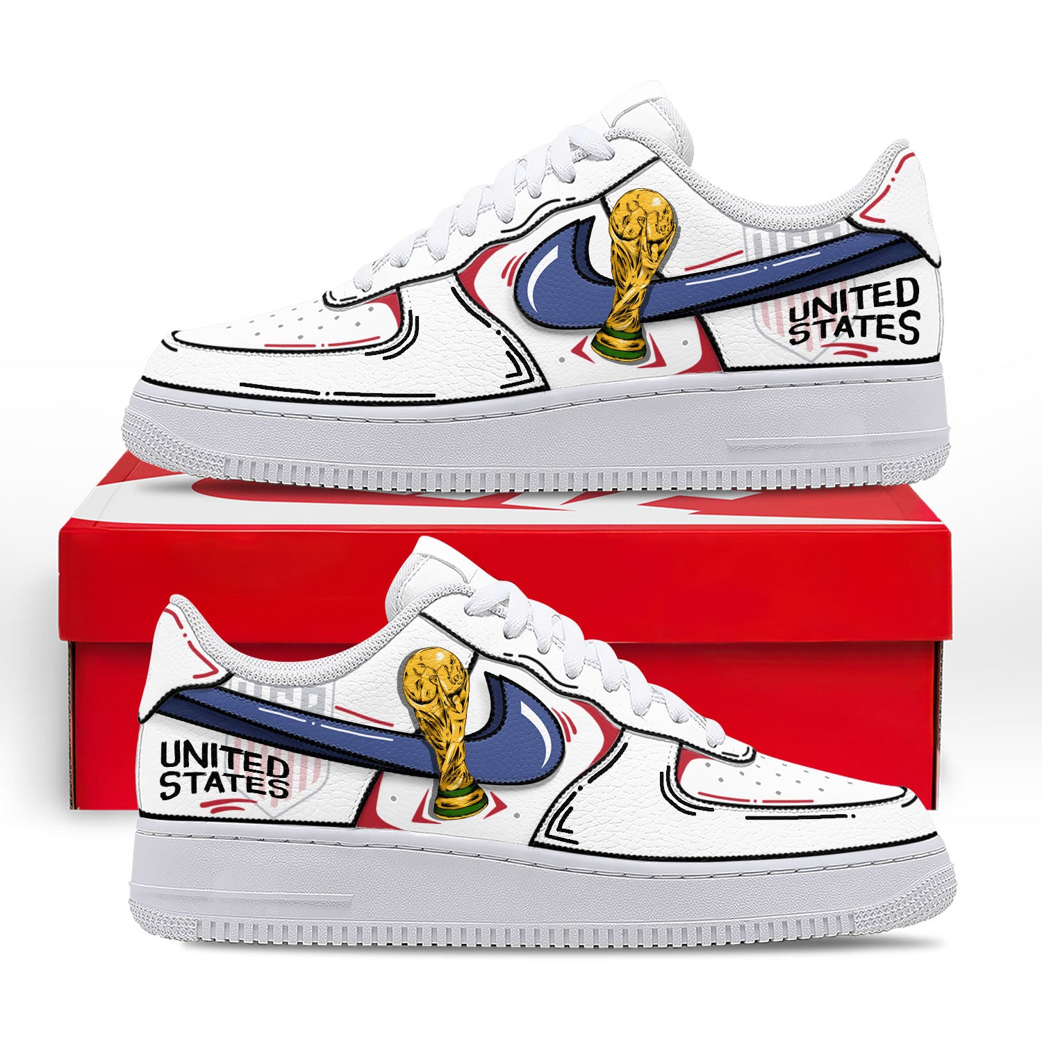 United States Air Low-Top Sneakers 2026