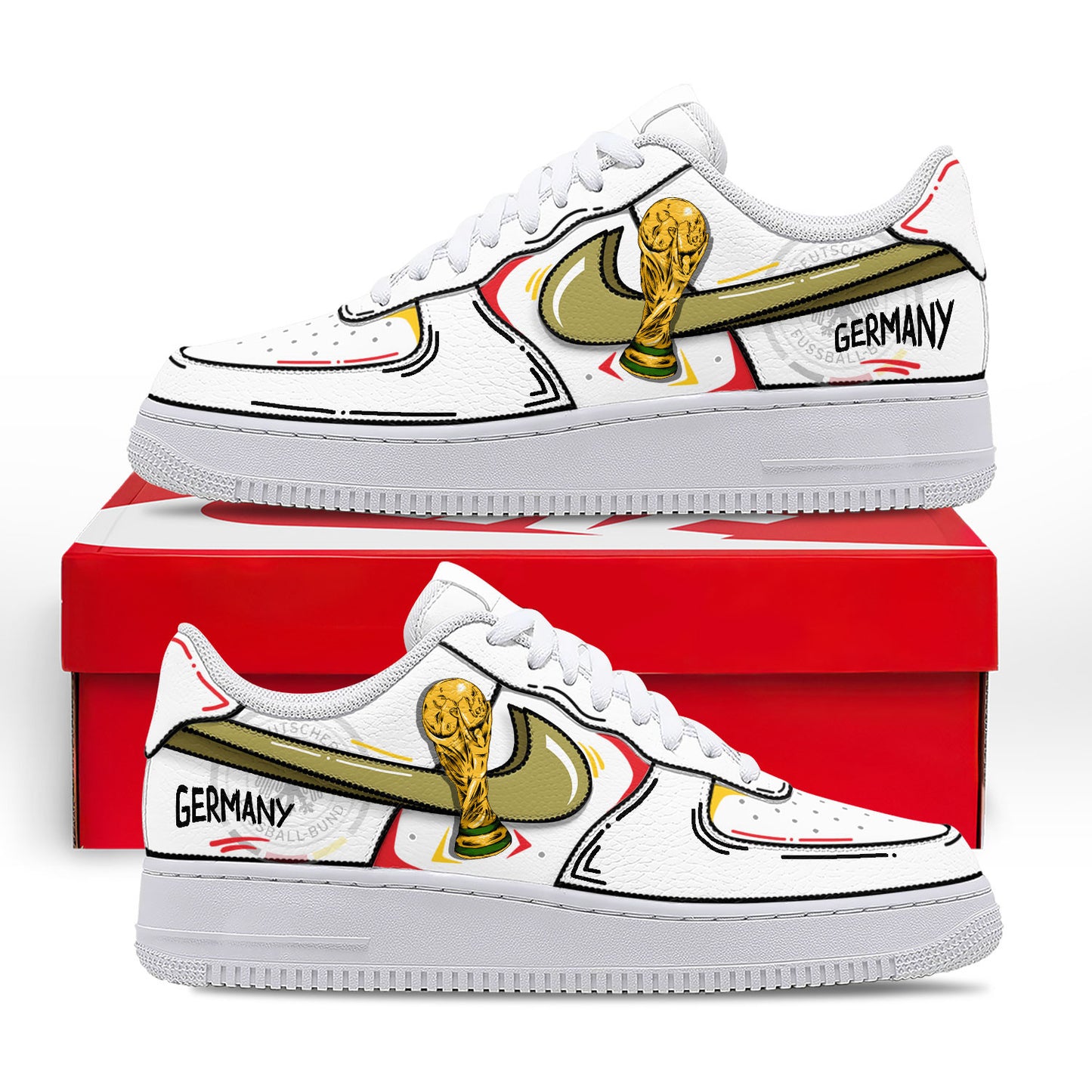 Germany Air Low-Top Sneakers 2026