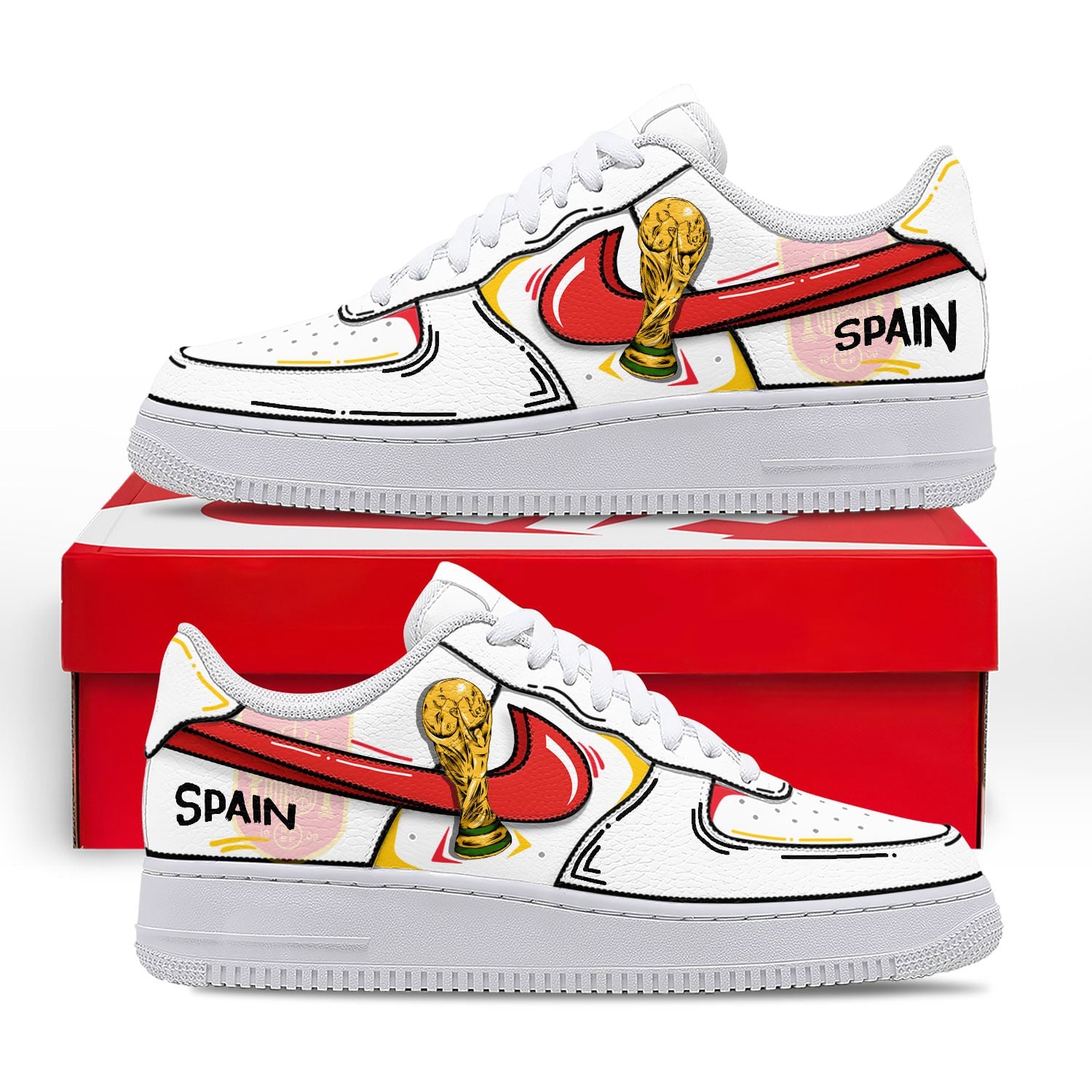 Spain Air Low-Top Sneakers 2026