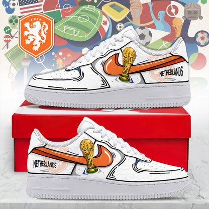 Netherlands Air Low-Top Sneakers 2026