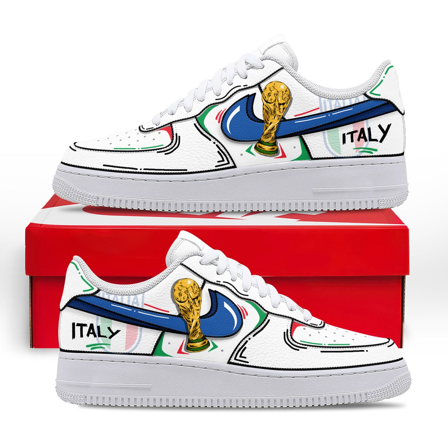 Italy Air Low-Top Sneakers 2026