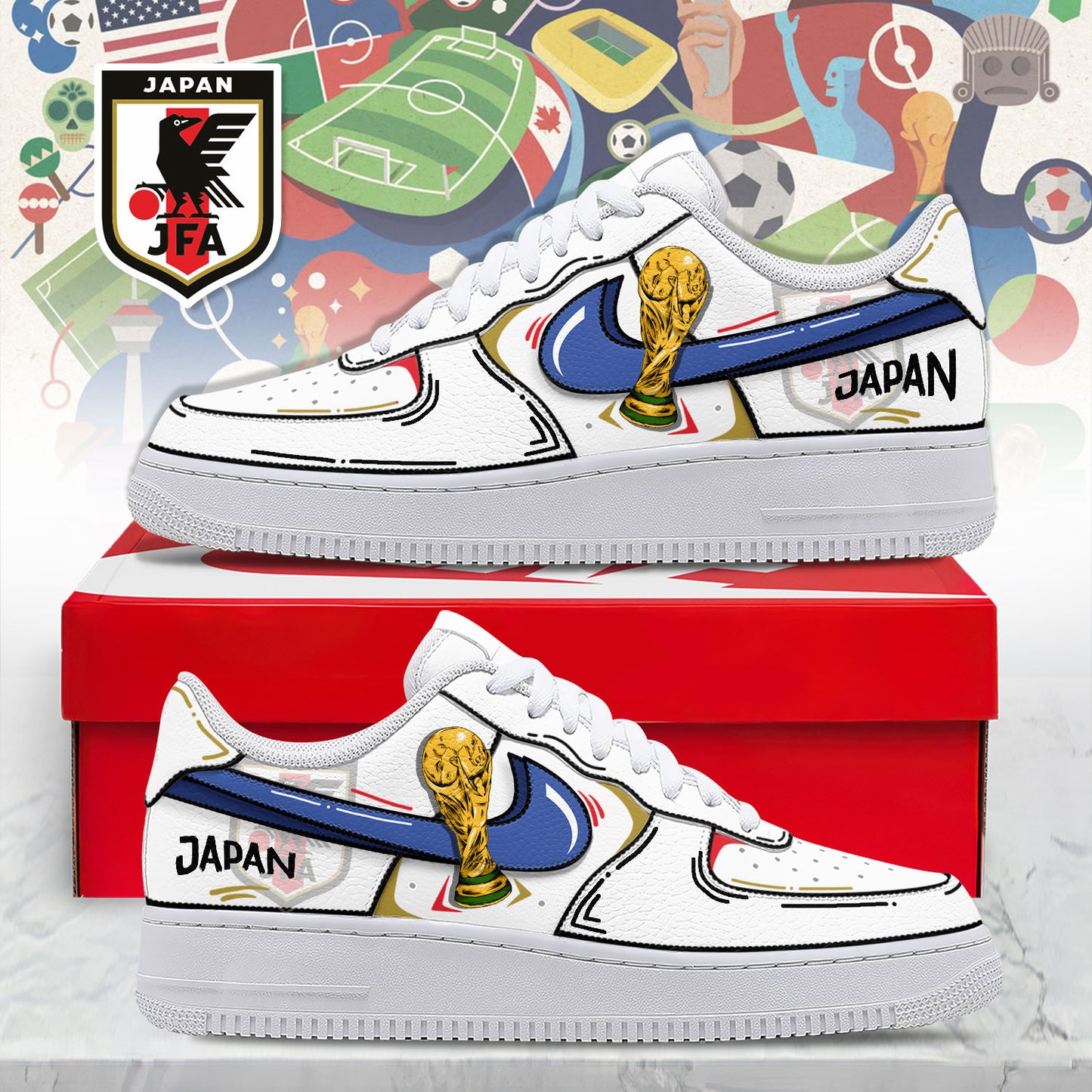 Japan Air Low-Top Sneakers 2026