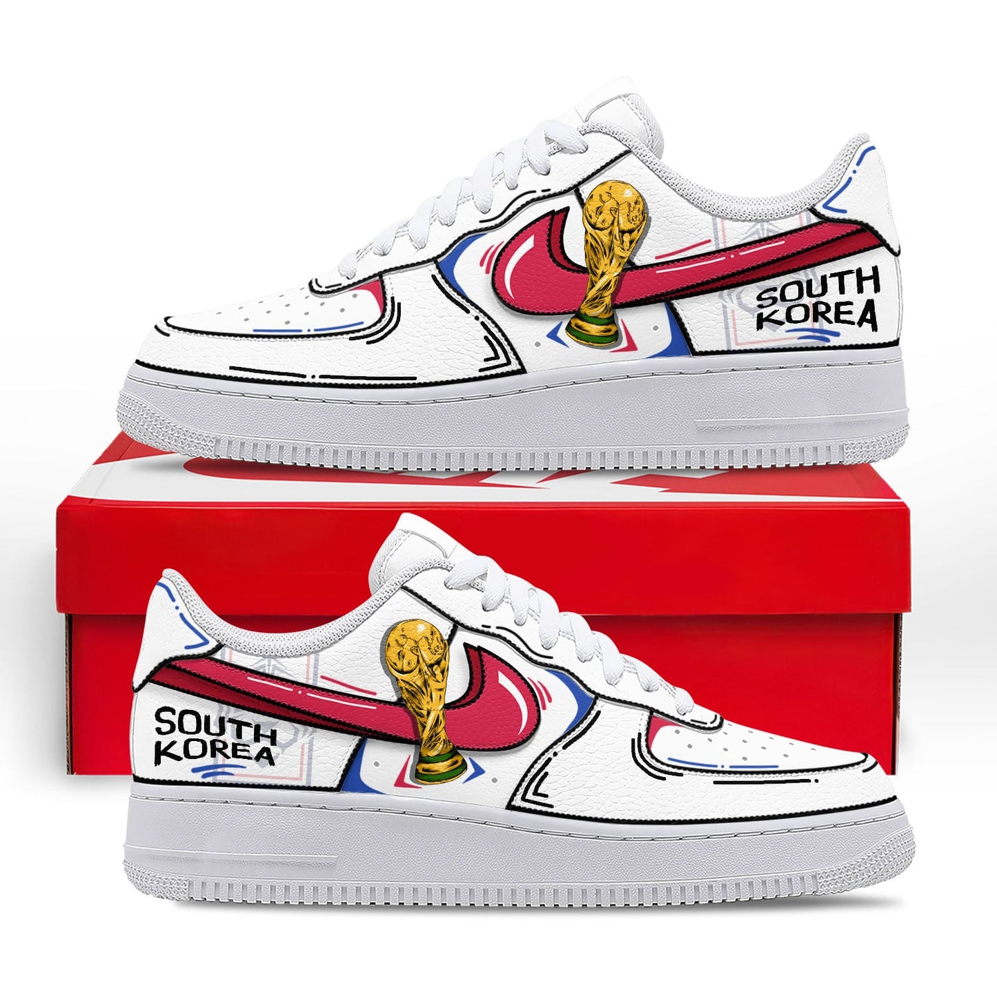 South Korea Air Low-Top Sneakers 2026