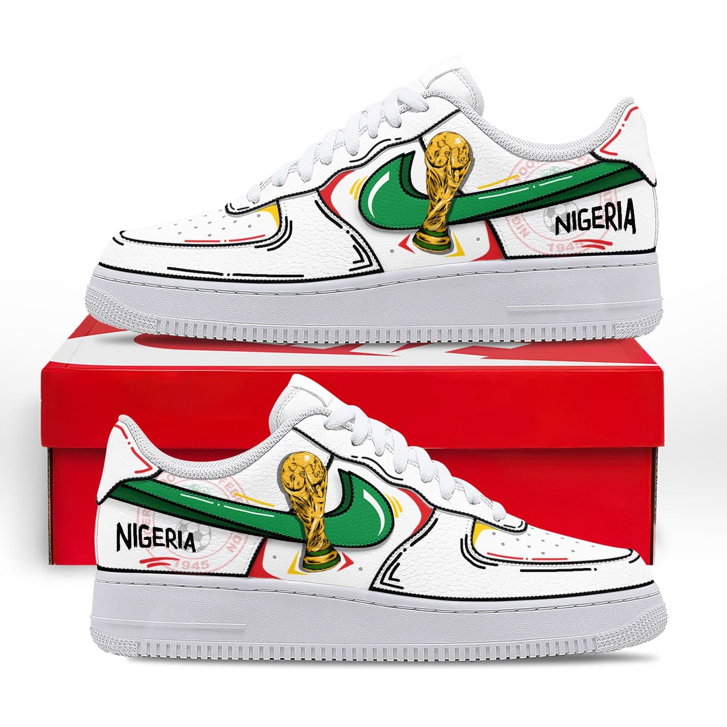 Nigeria Air Low-Top Sneakers 2026
