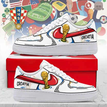 Croatia Air Low-Top Sneakers 2026