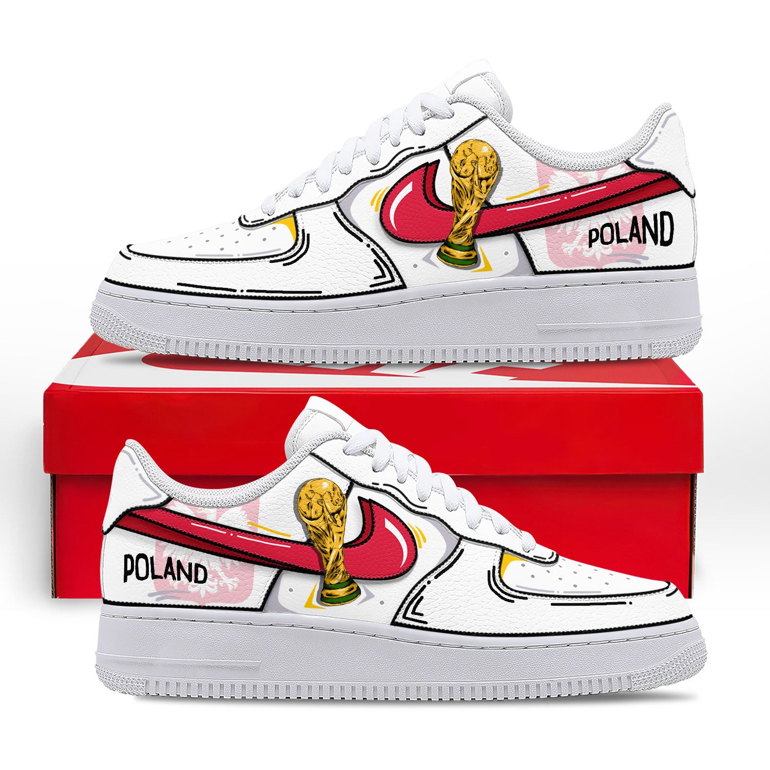 Poland Air Low-Top Sneakers 2026