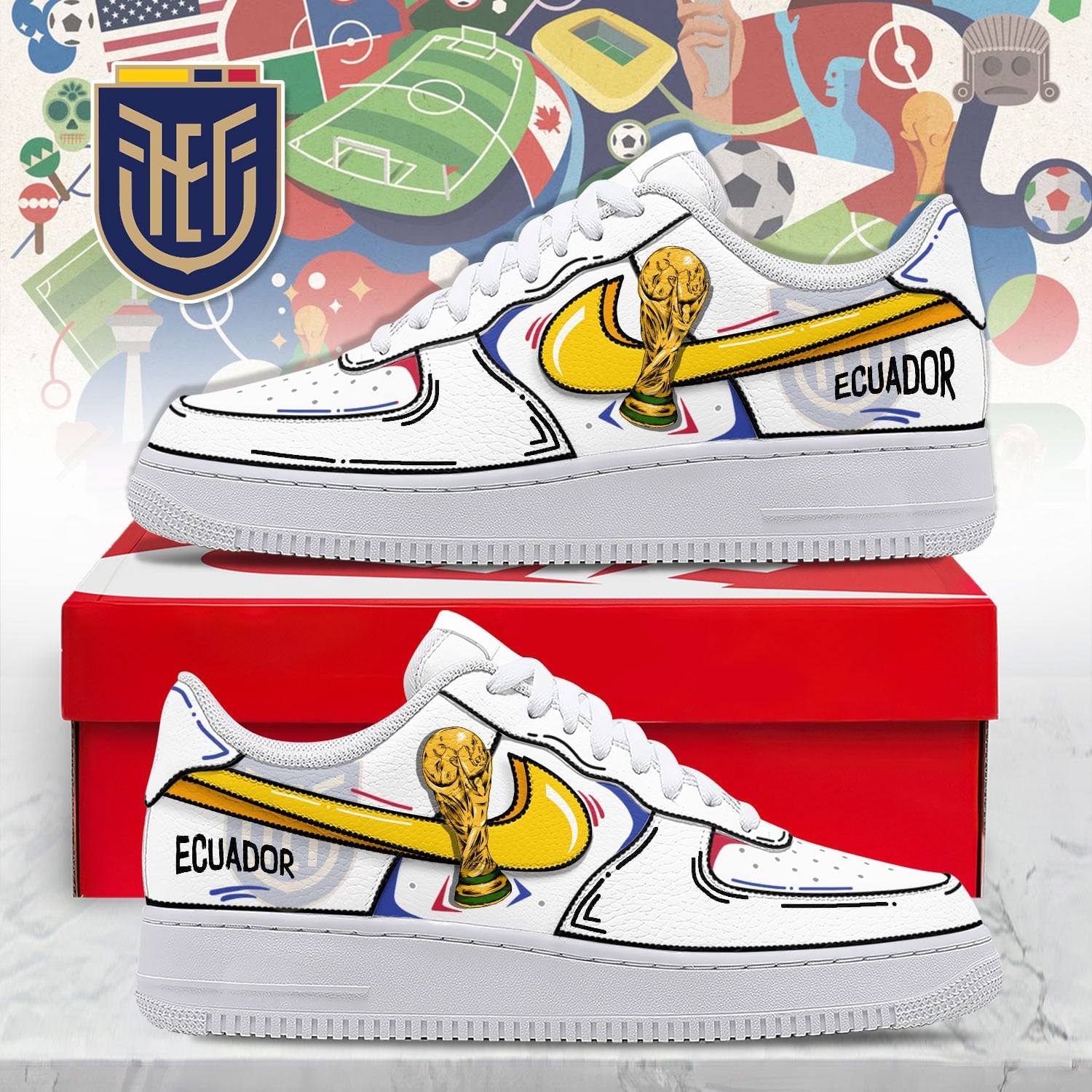 Ecuador Air Low-Top Sneakers 2026