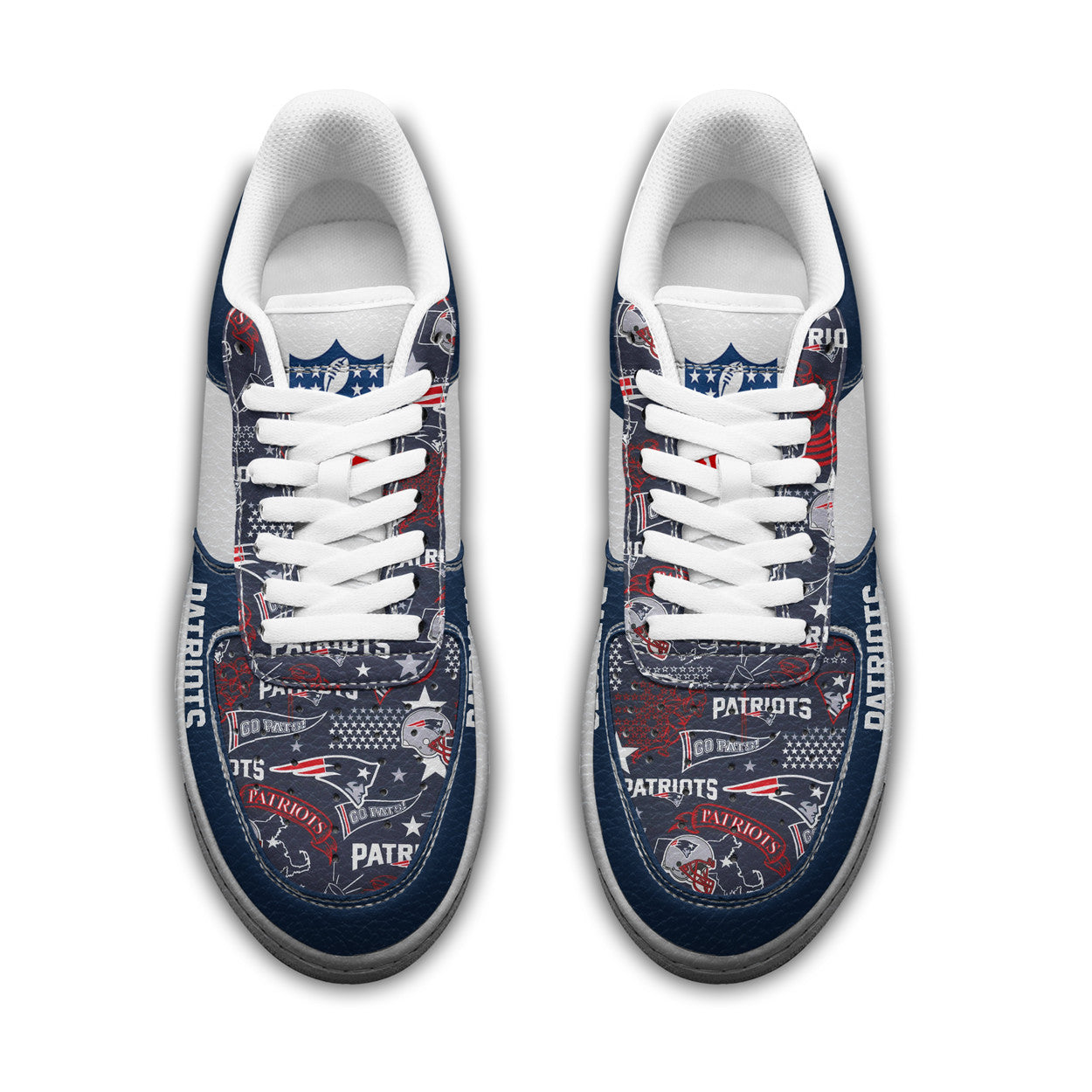 Footwearstorm New England Patriots Low-Top Sneakers Shoes For Men And Women 2808178