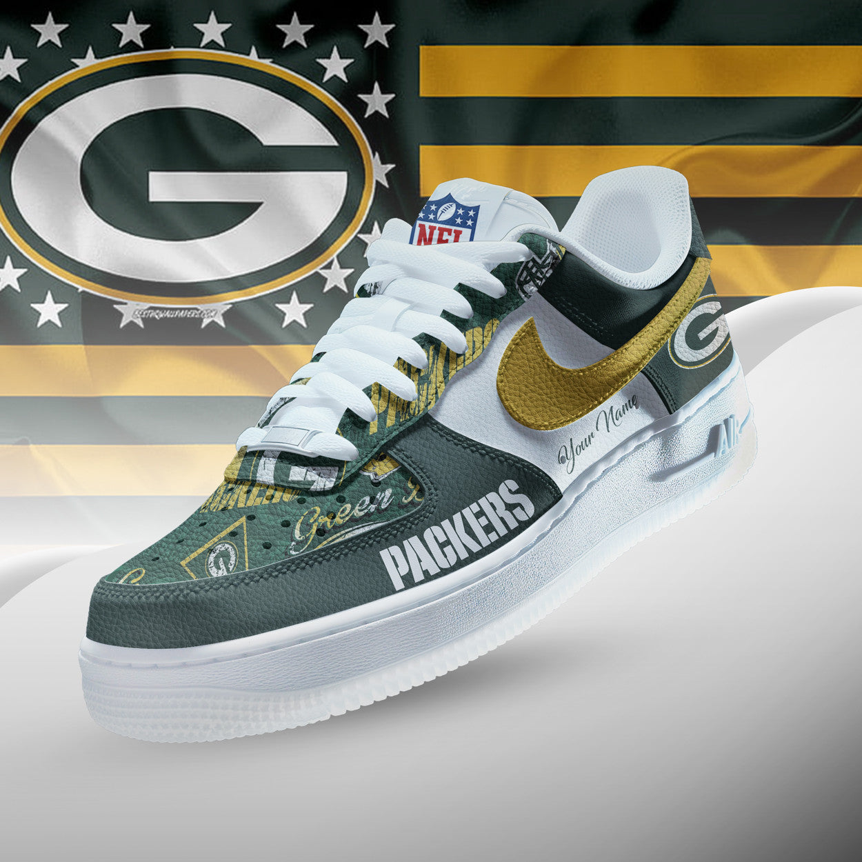 Footwearstorm Green Bay Packers Low-Top Sneakers Shoes For Men And Women 2808173