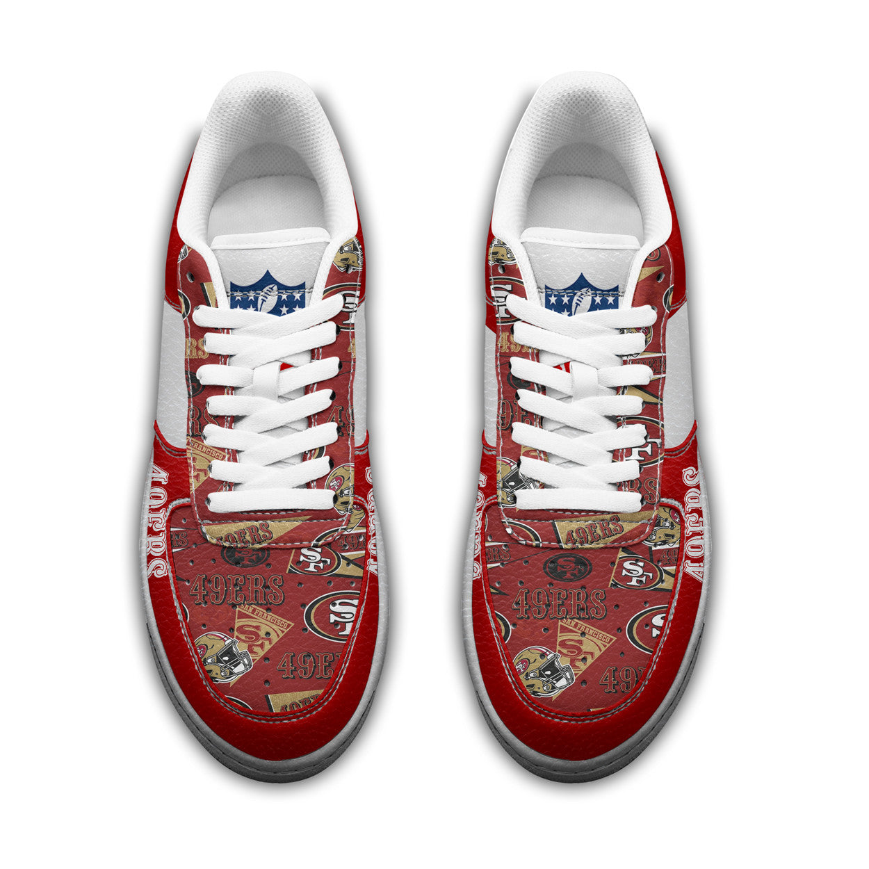 Footwearstorm San Francisco 49ers Low-Top Sneakers Shoes For Men And Women 2808165