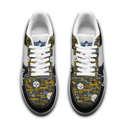 Footwearstorm Pittsburgh Steelers Low-Top Sneakers Shoes For Men And Women 2808148