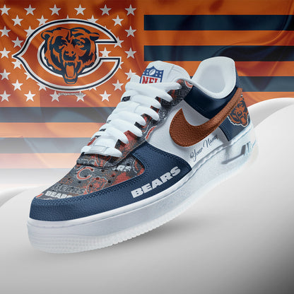 Footwearstorm Chicago Bears Low-Top Sneakers Shoes For Men And Women 2808305