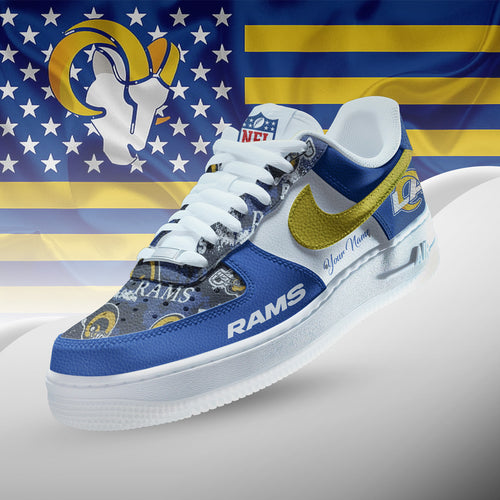 Footwearstorm Los Angeles Rams Low-Top Sneakers Shoes For Men And Women 2808164