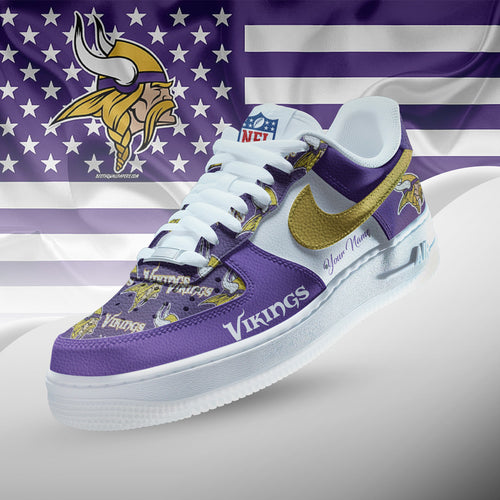 Footwearstorm Minnesota Vikings Low-Top Sneakers Shoes For Men And Women 2808153