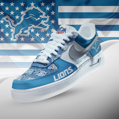 Footwearstorm Detroit Lions Low-Top Sneakers Shoes For Men And Women 280898