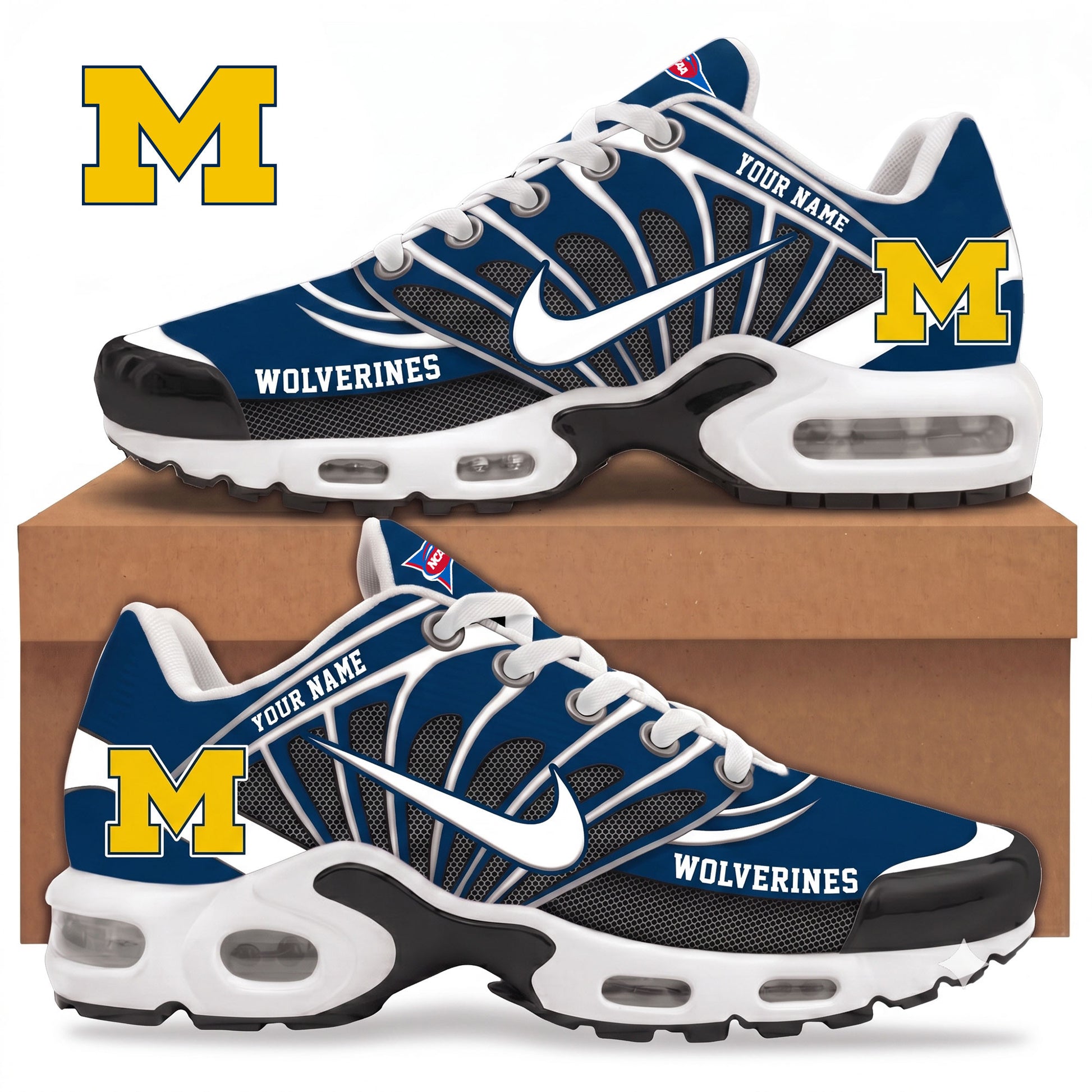 Michigan Wolverines TN Shoes 2026