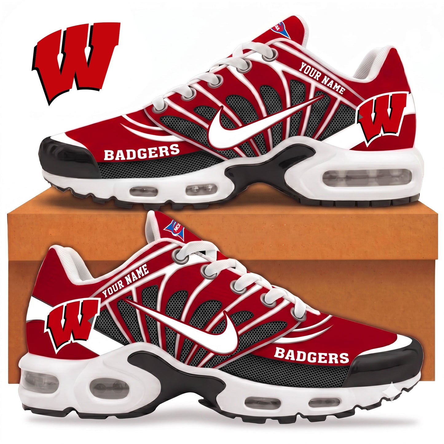 Wisconsin Badgers TN Shoes 2026