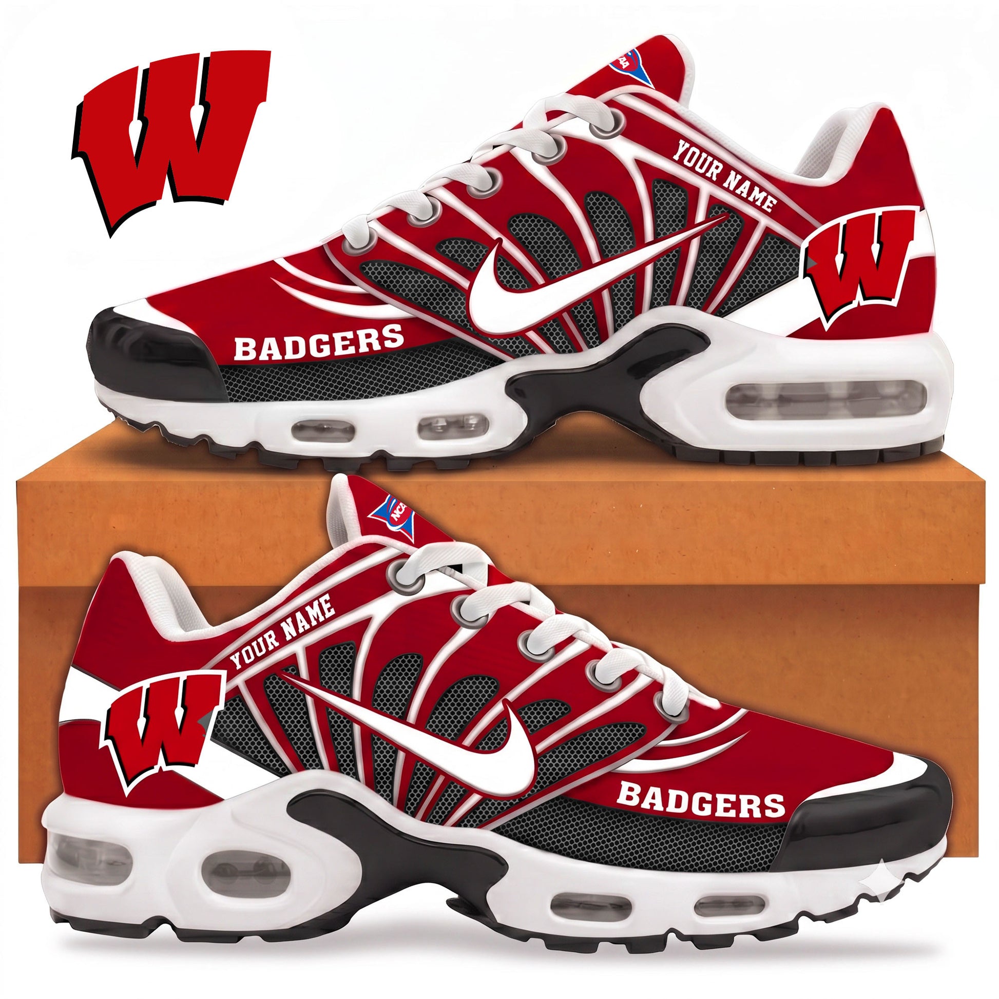 Wisconsin Badgers TN Shoes 2026