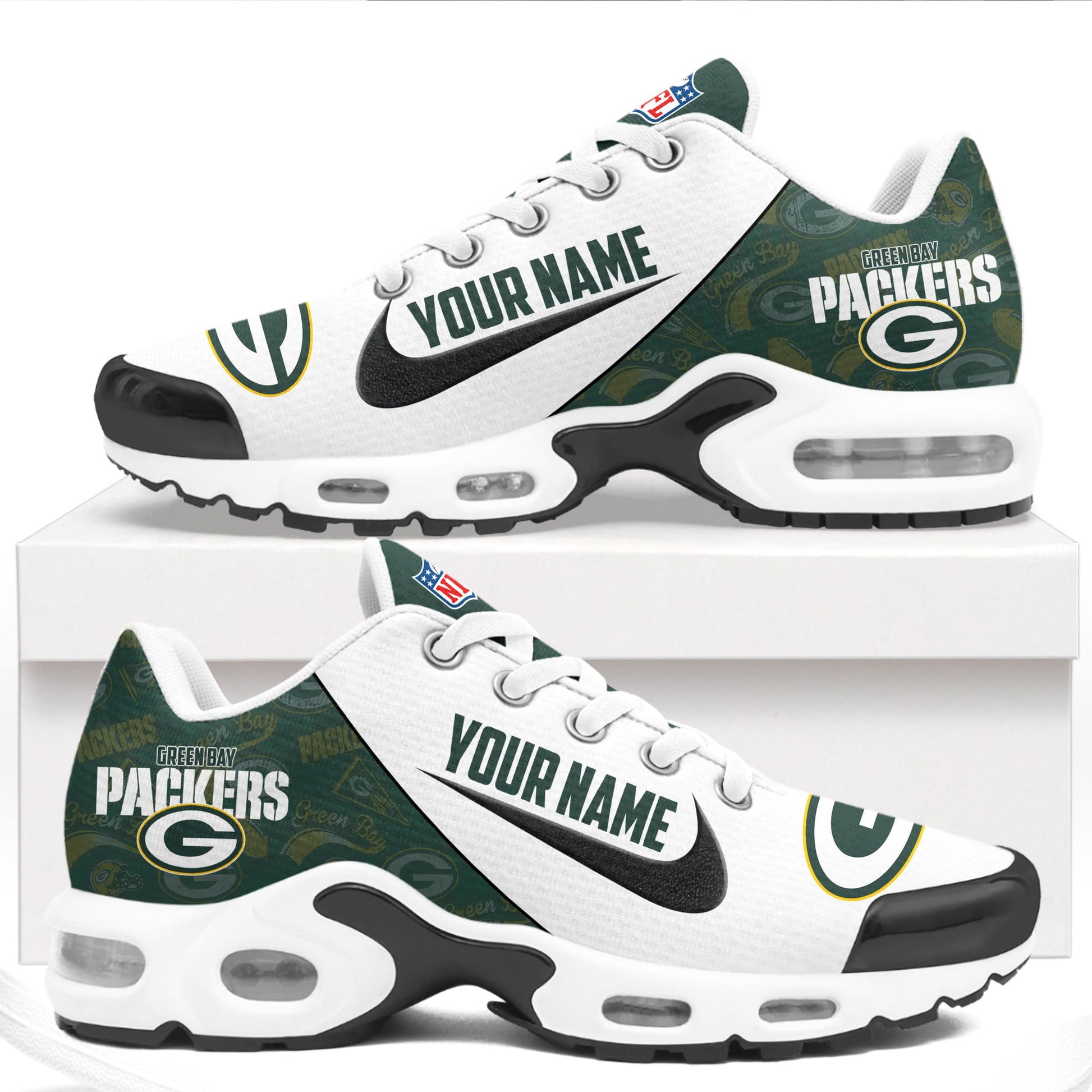 Footwearstorm Green Bay Packers TN Shoes Sneakers For Men And Women