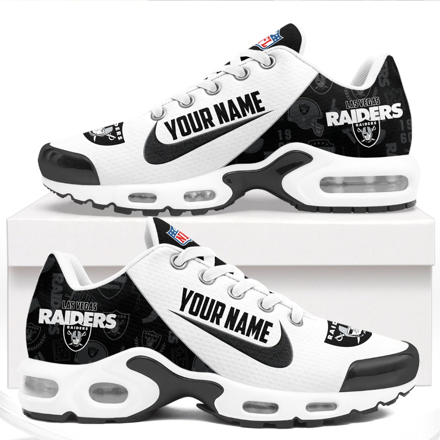 Footwearstorm Las Vegas Raiders TN Shoes Sneakers For Men And Women