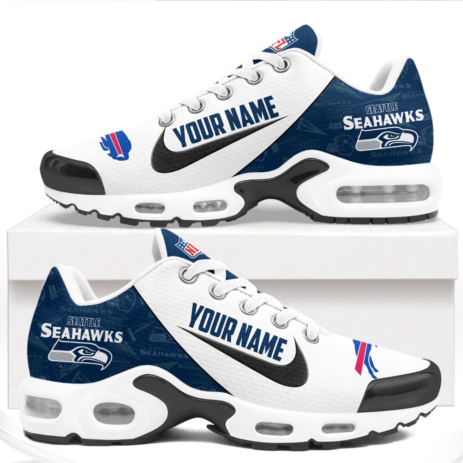 Footwearstorm Seattle Seahawks TN Shoes Sneakers For Men And Women