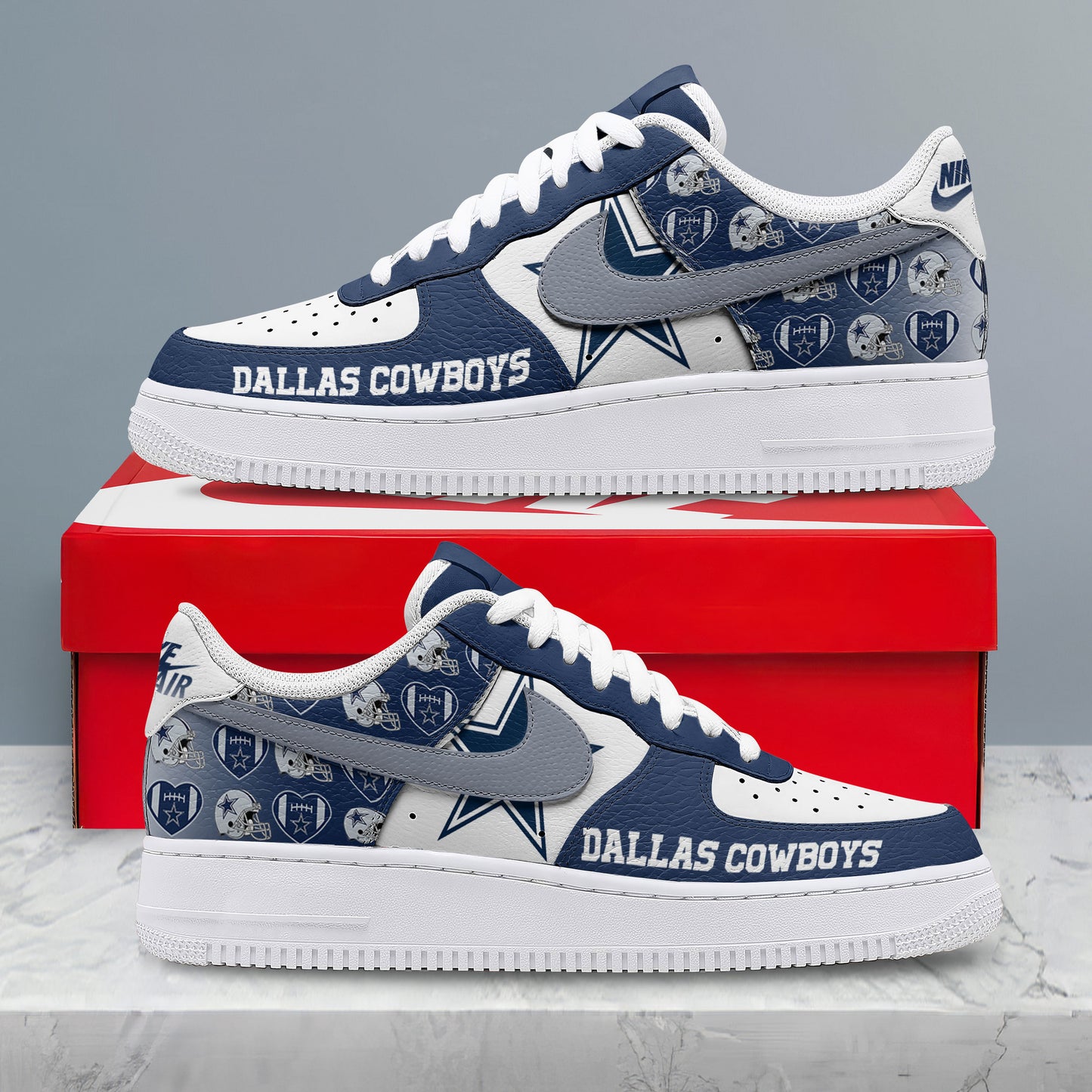Footwearstorm Dallas Cowboys Low-Top Sneakers Shoes For Men And Women 280864