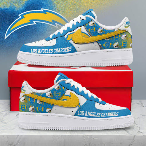Footwearstorm Los Angeles Chargers Low-Top Sneakers Shoes For Men And Women 2808128