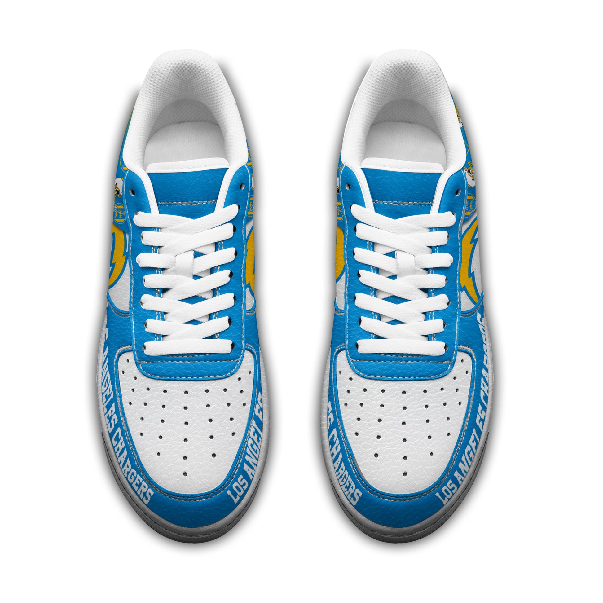 Footwearstorm Los Angeles Chargers Low-Top Sneakers Shoes For Men And Women 2808128