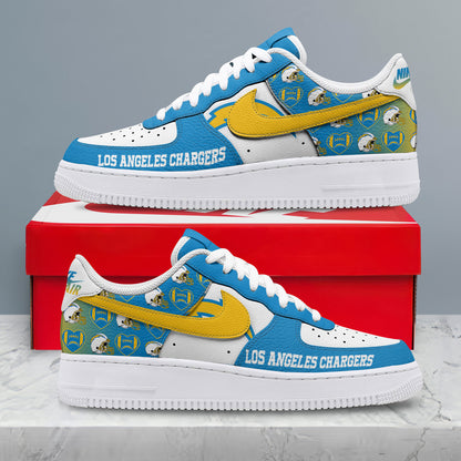 Footwearstorm Los Angeles Chargers Low-Top Sneakers Shoes For Men And Women 2808128
