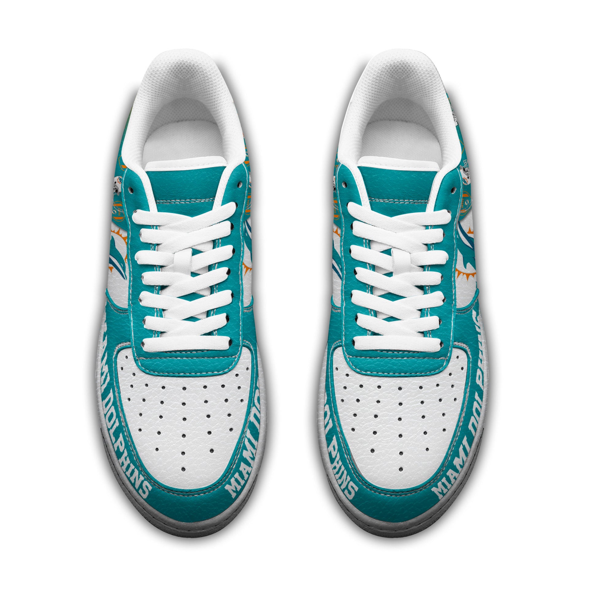 Footwearstorm Miami Dolphins Low-Top Sneakers Shoes For Men And Women 280865