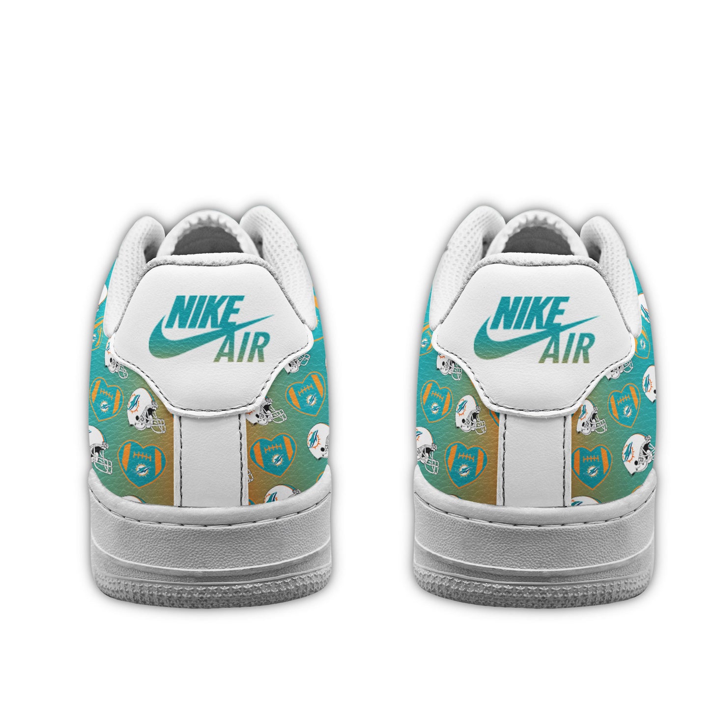 Footwearstorm Miami Dolphins Low-Top Sneakers Shoes For Men And Women 280865