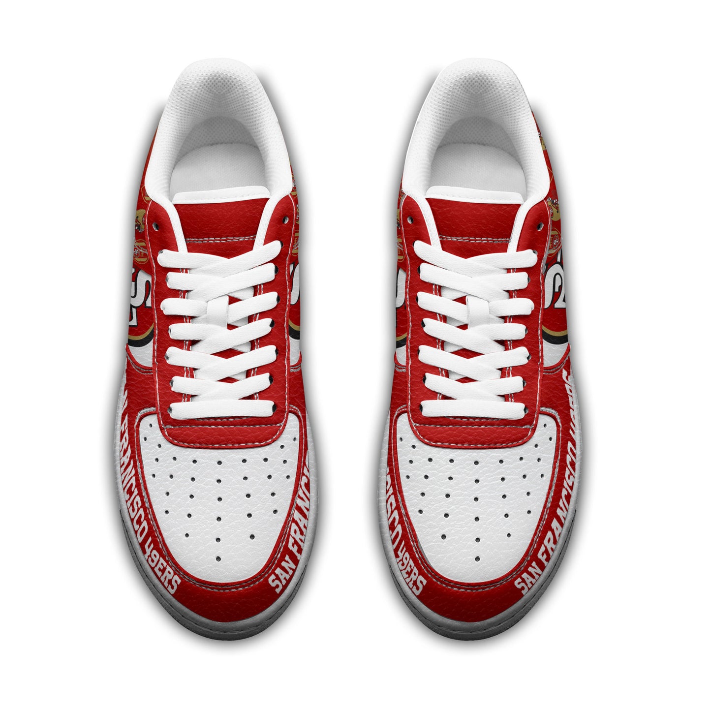 Footwearstorm San Francisco 49ers Low-Top Sneakers Shoes For Men And Women 280897