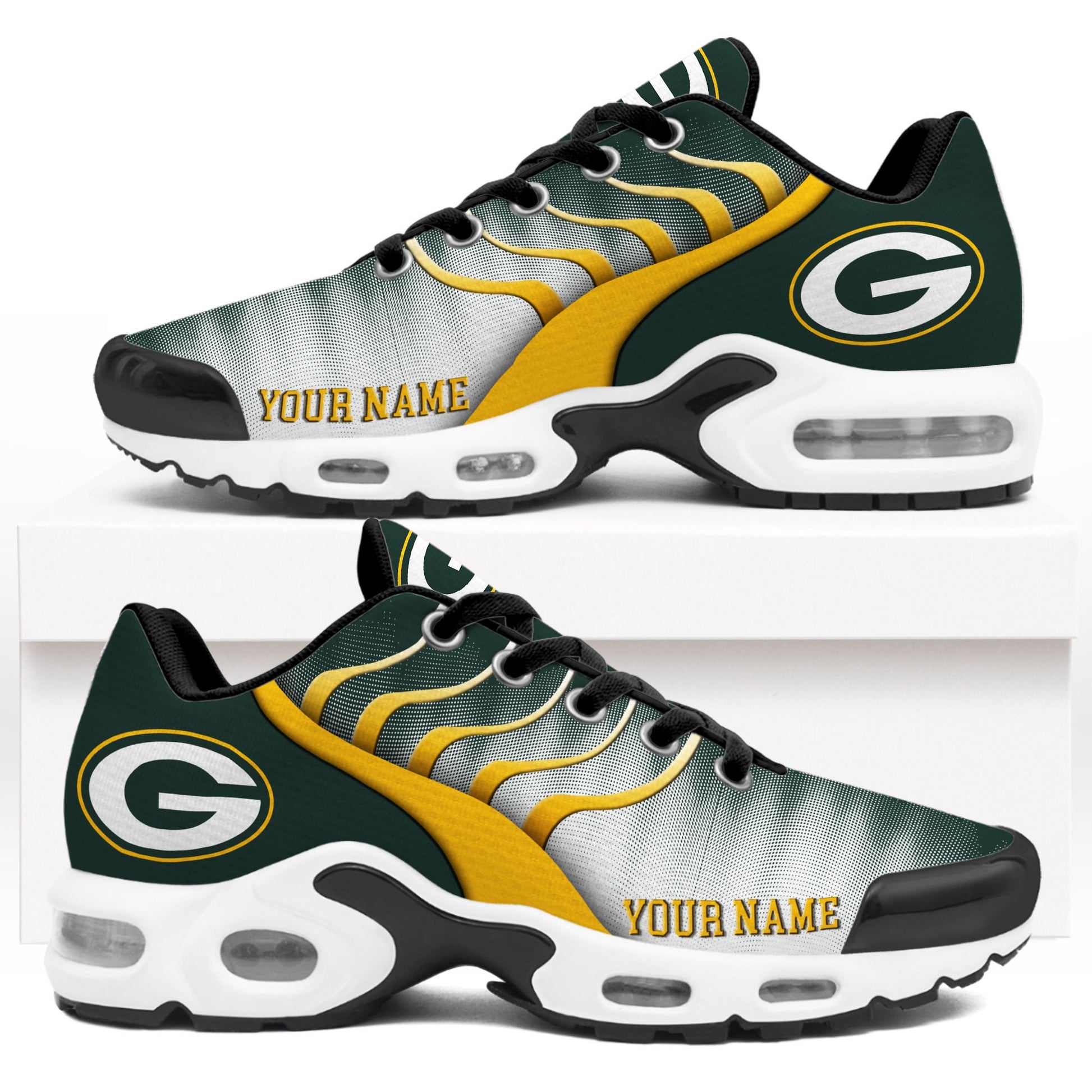 Footwearstorm Green Bay Packers TN Shoes Sneakers For Men And Women