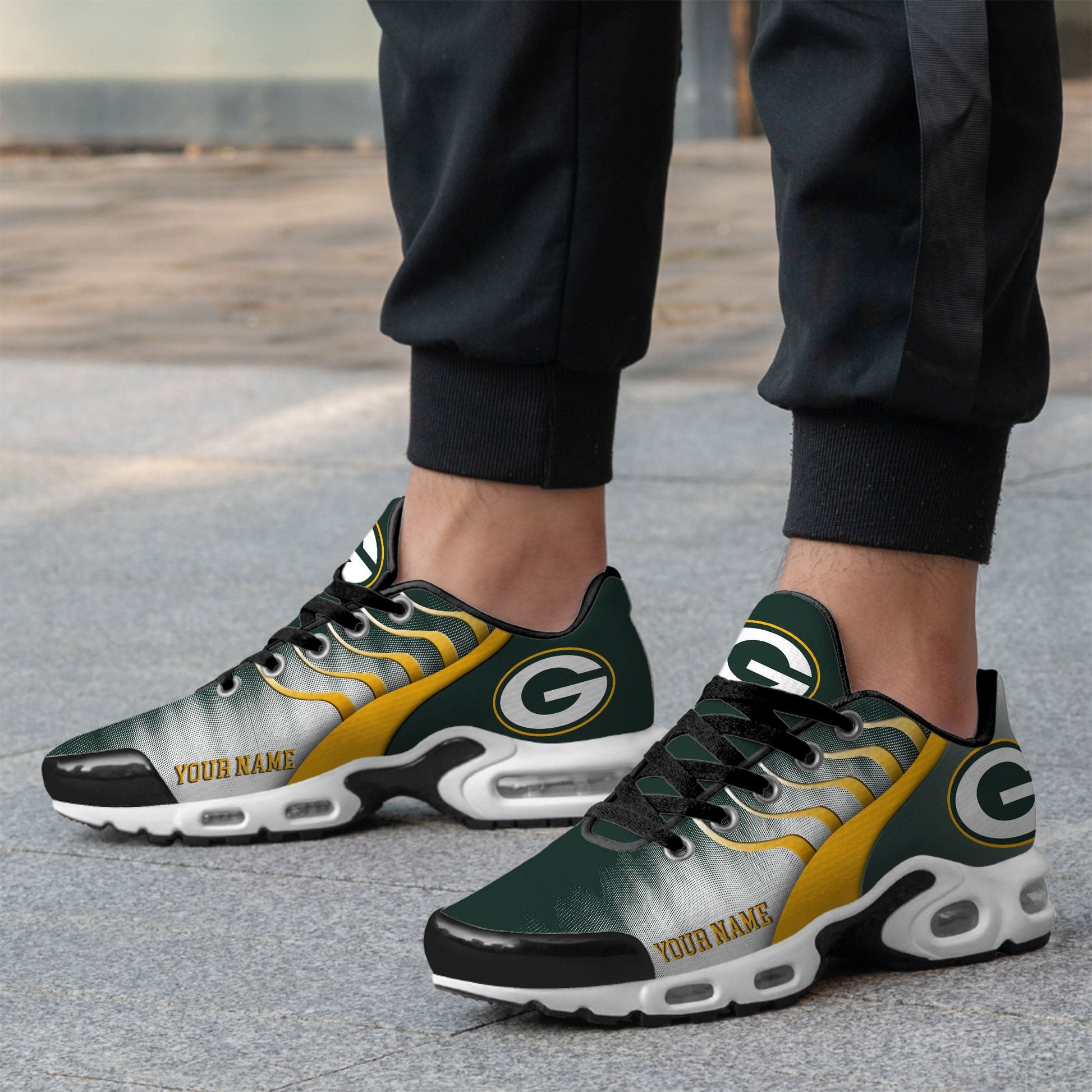 Footwearstorm Green Bay Packers TN Shoes Sneakers For Men And Women